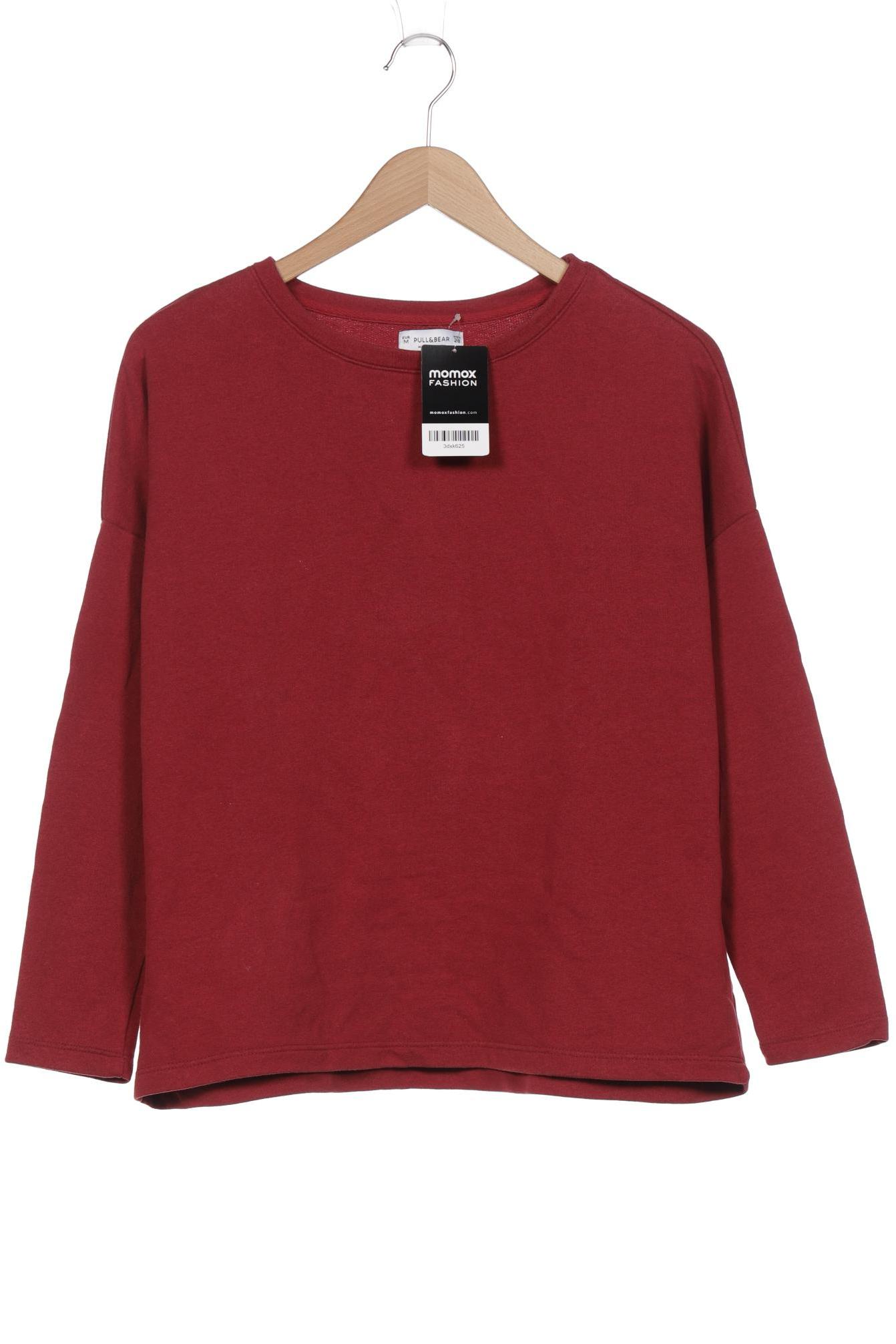 

Pull & Bear Damen Sweatshirt, bordeaux, Gr. 38