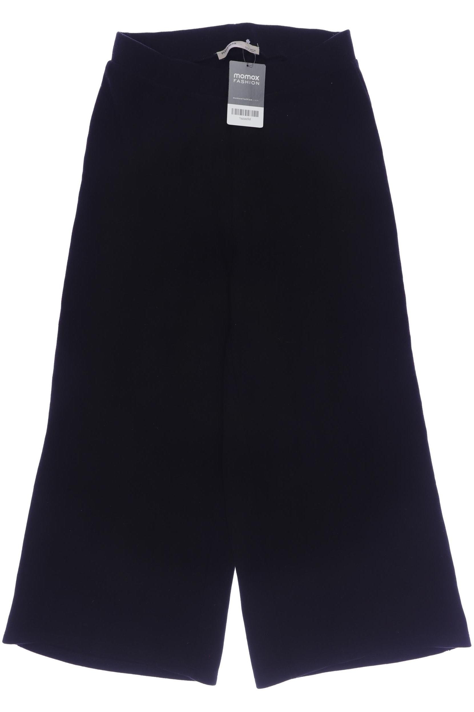 Thumbnail - Pull &amp; Bear Damen Stoffhose, schwarz, Gr. 0