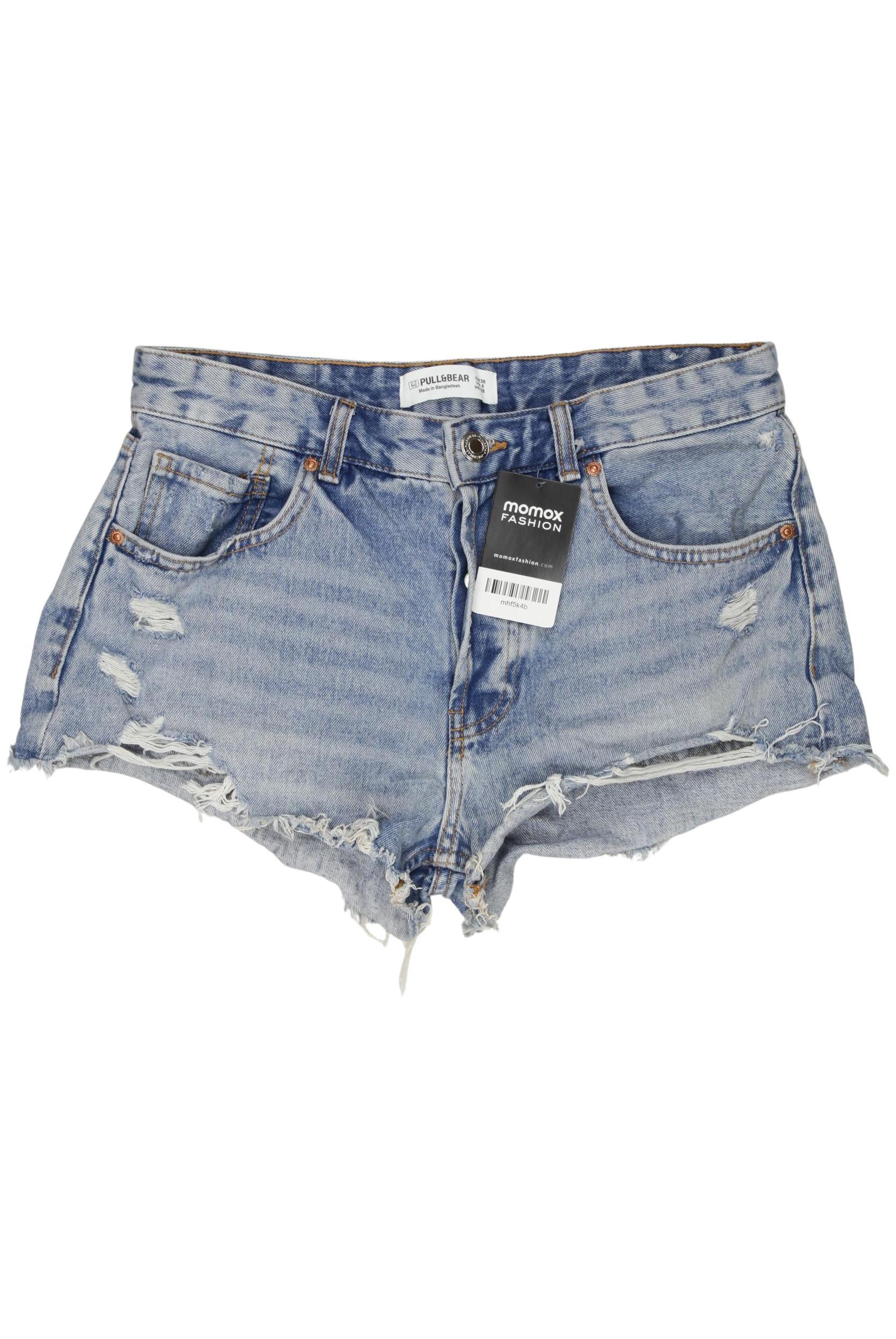 

Pull & Bear Damen Shorts, hellblau, Gr. 38