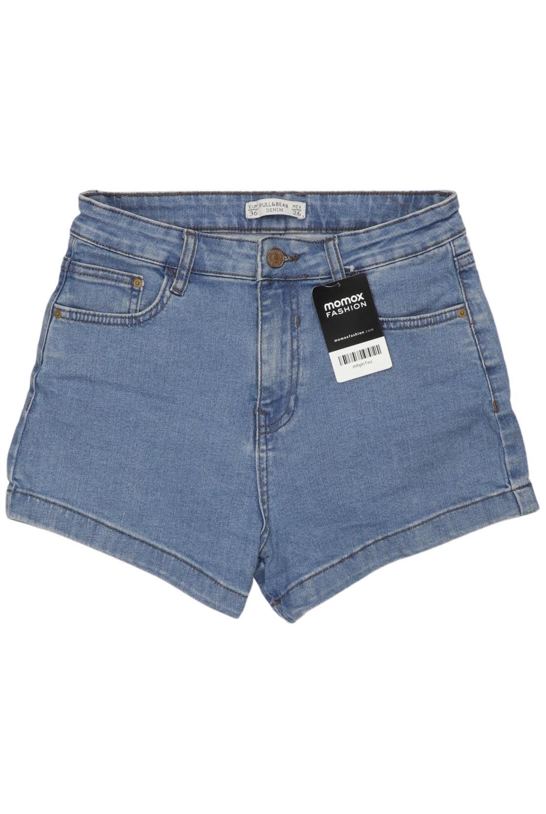 

Pull & Bear Damen Shorts, blau, Gr. 36