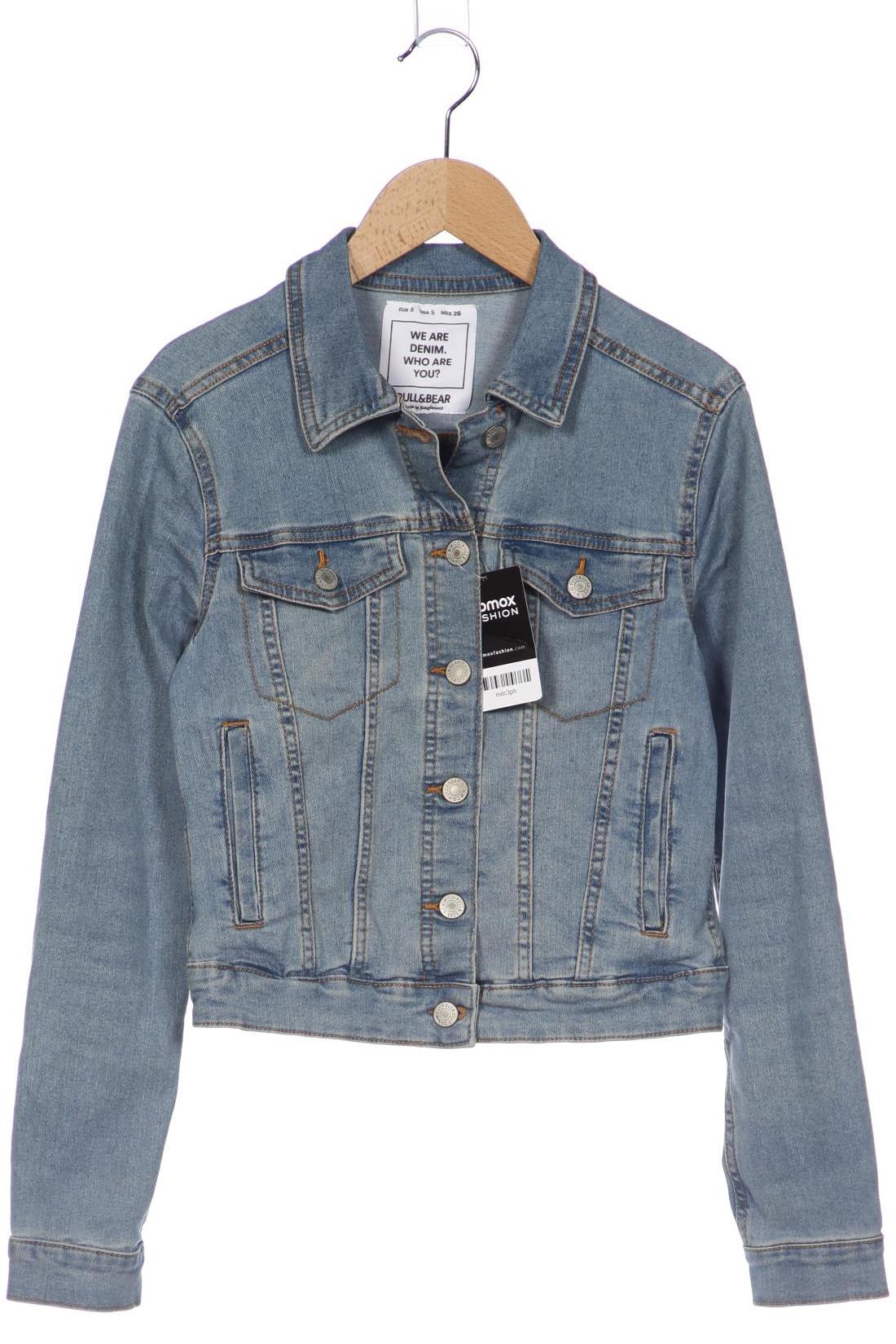 

Pull & Bear Damen Jacke, hellblau, Gr. 36