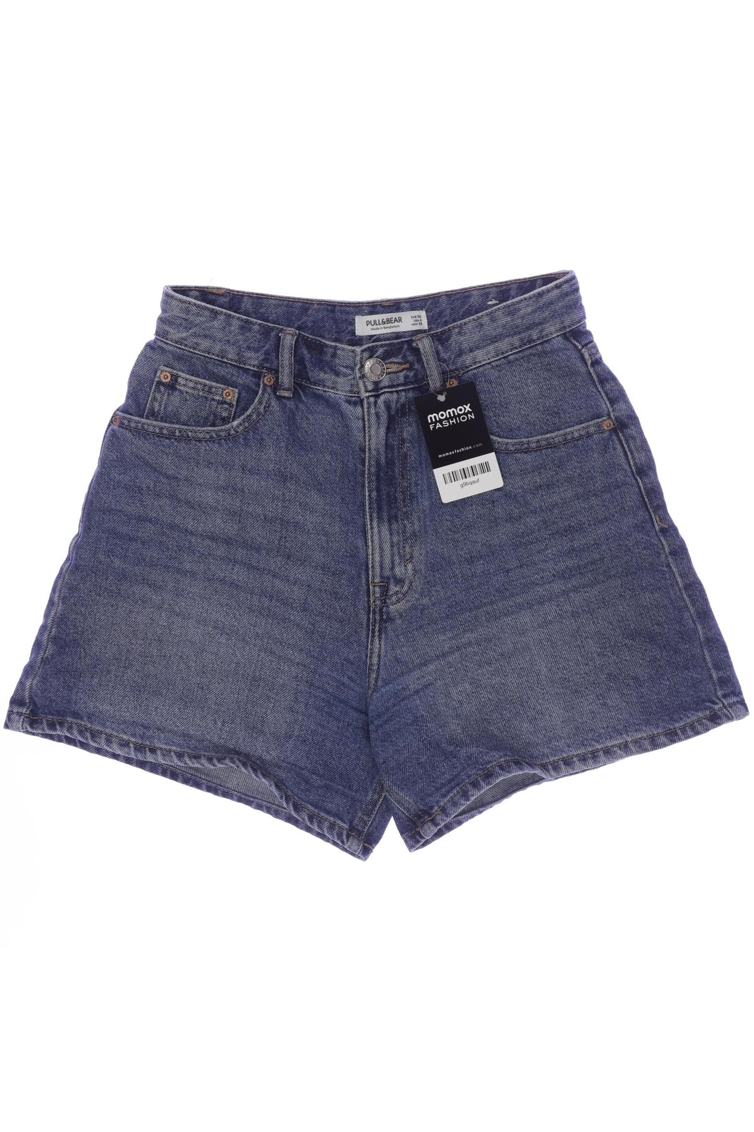 

Pull & Bear Damen Shorts, blau, Gr. 36