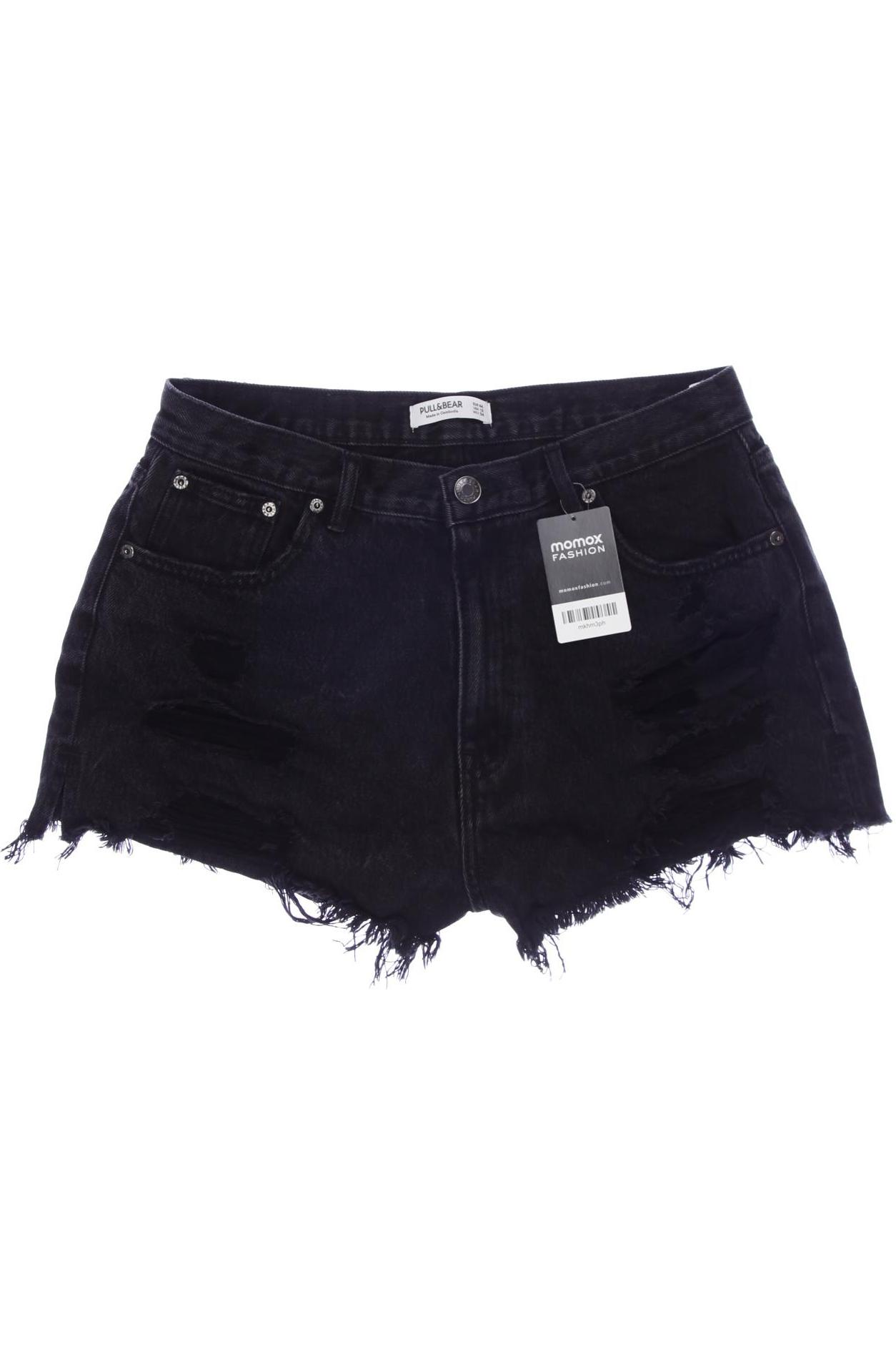 

Pull & Bear Damen Shorts, schwarz, Gr. 44
