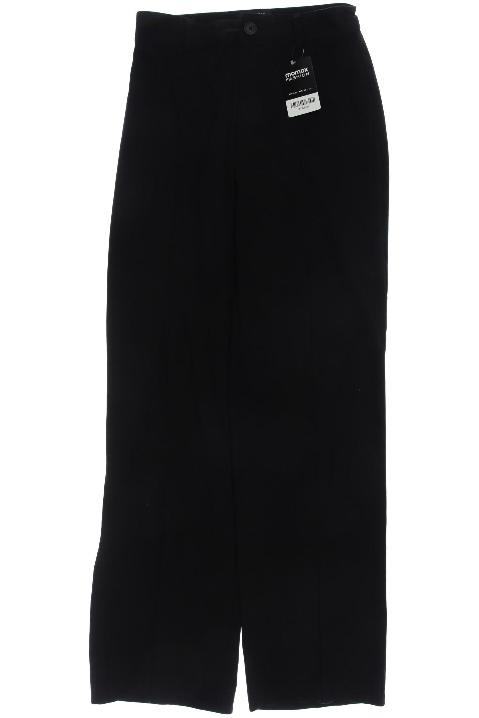 

Pull & Bear Damen Stoffhose, schwarz, Gr. 0