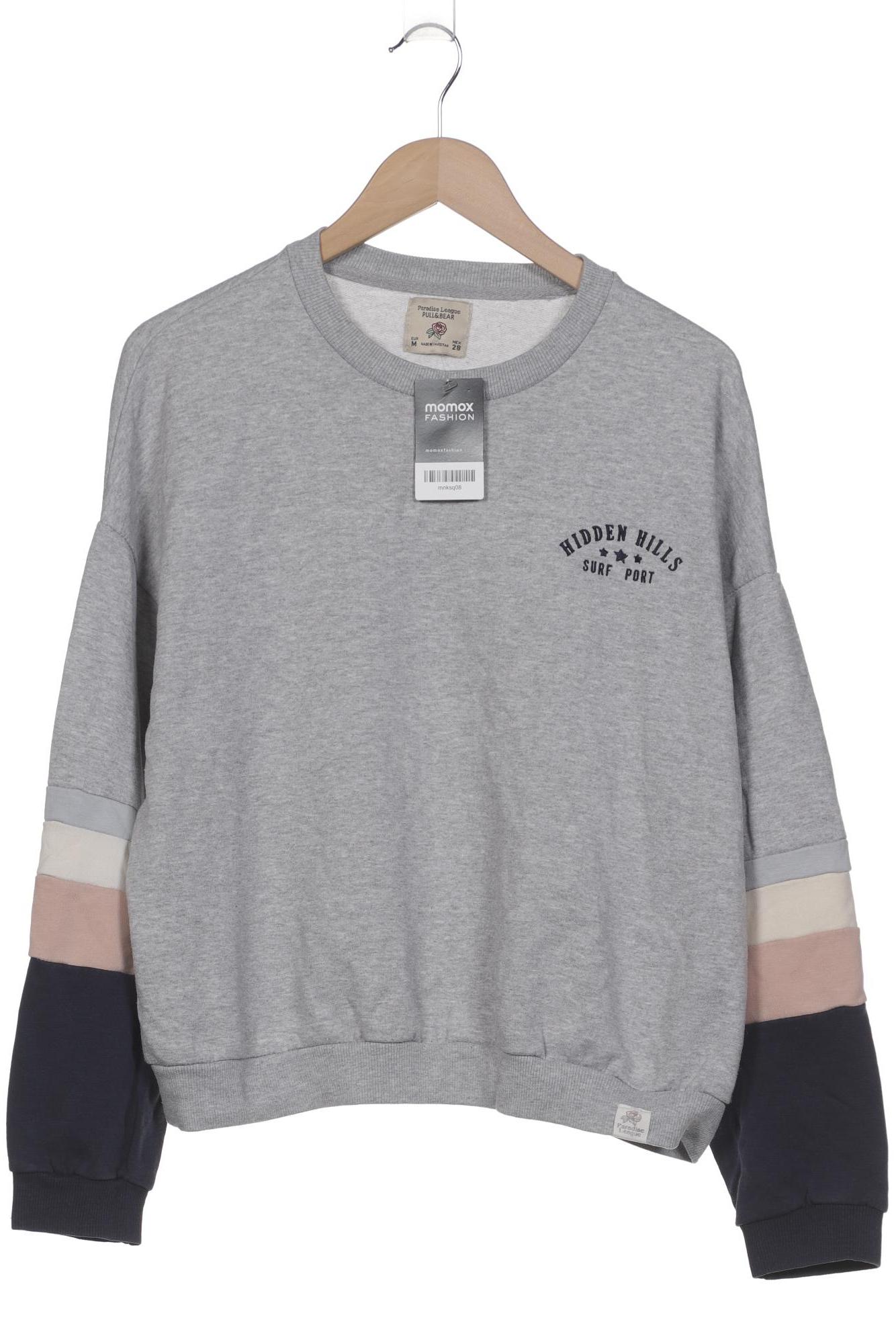 

Pull & Bear Damen Sweatshirt, grau, Gr. 38