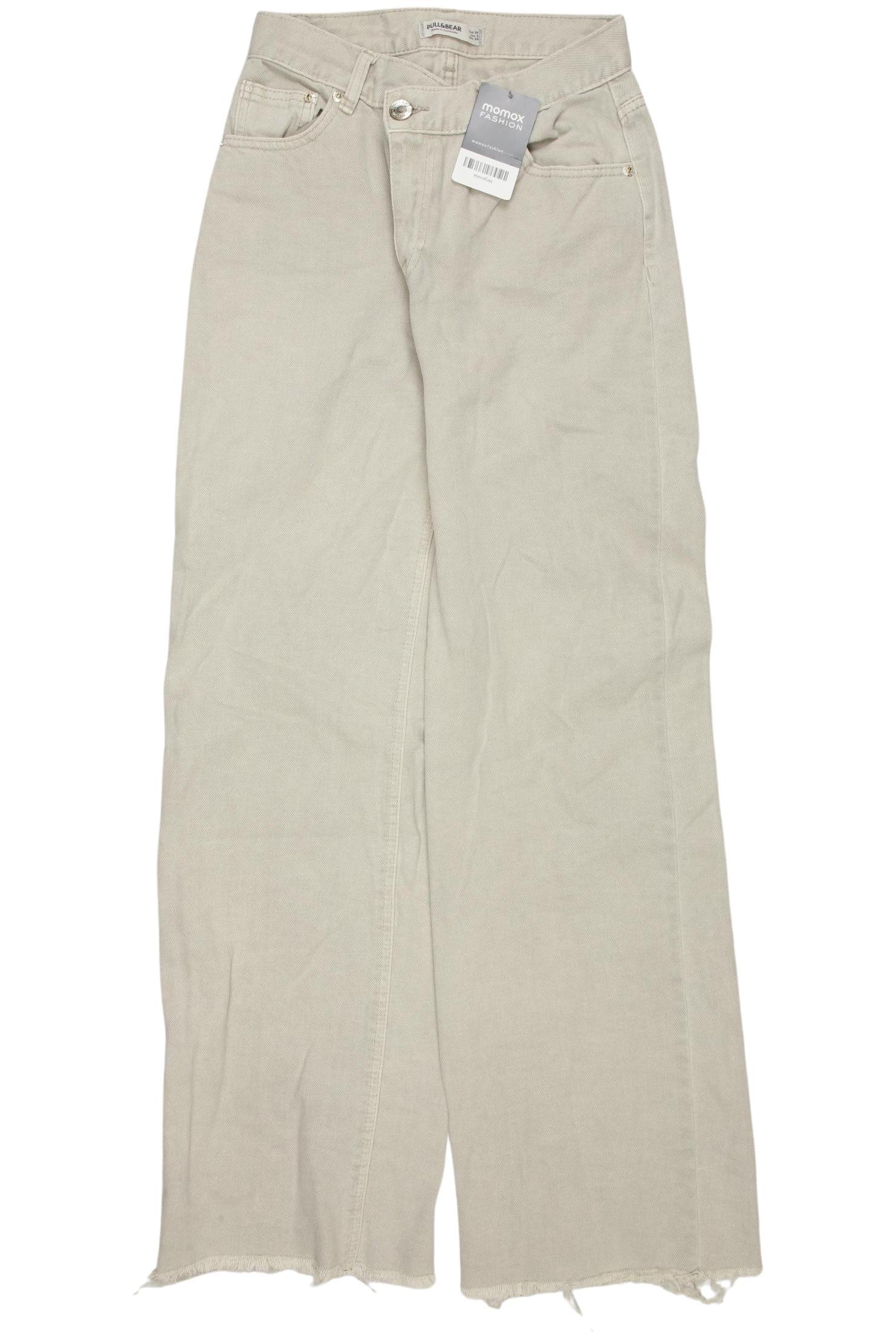 

Pull & Bear Damen Jeans, beige, Gr. 34