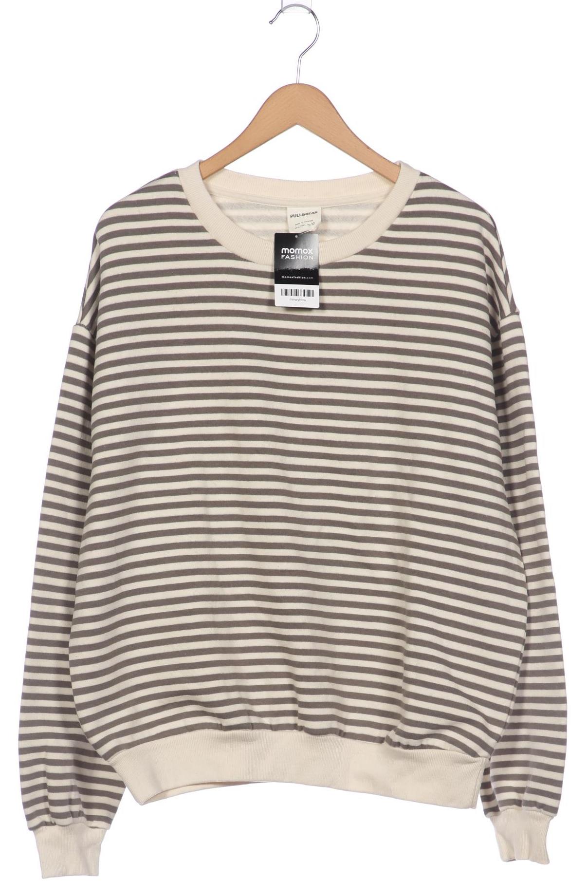 

Pull & Bear Damen Sweatshirt, cremeweiß, Gr. 42