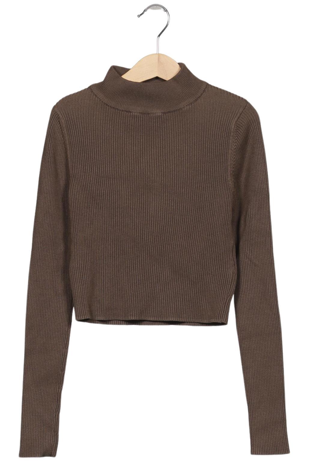 

Pull & Bear Damen Langarmshirt, braun, Gr. 36