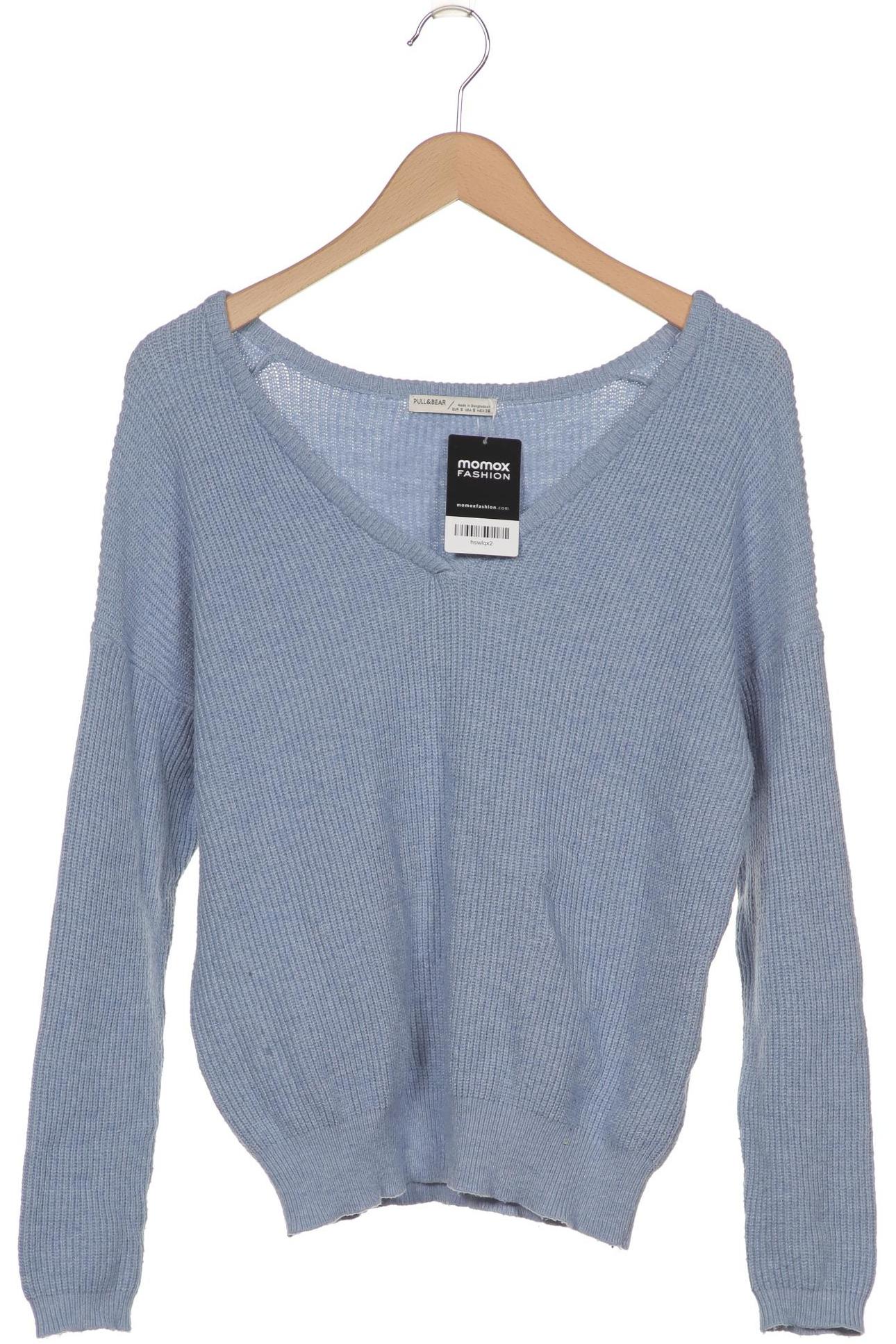 

Pull & Bear Damen Pullover, blau, Gr. 36