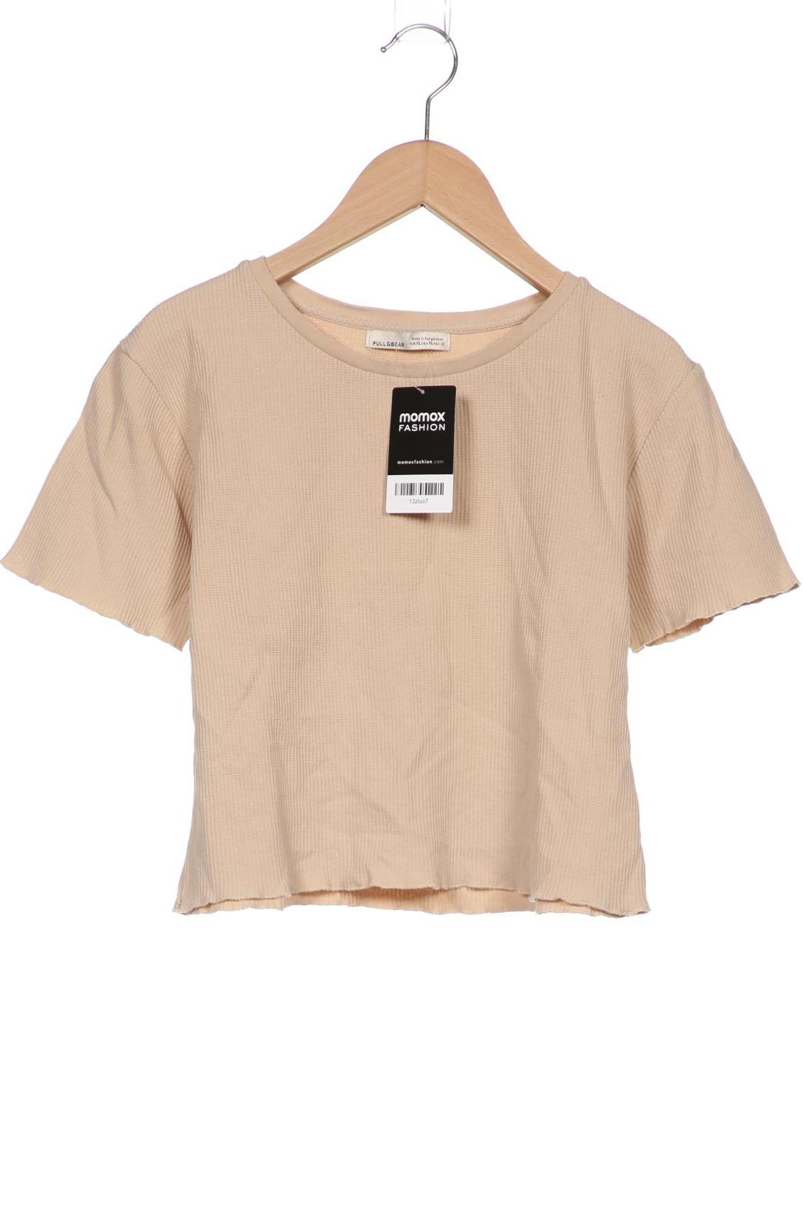 

Pull & Bear Damen T-Shirt, beige, Gr. 44
