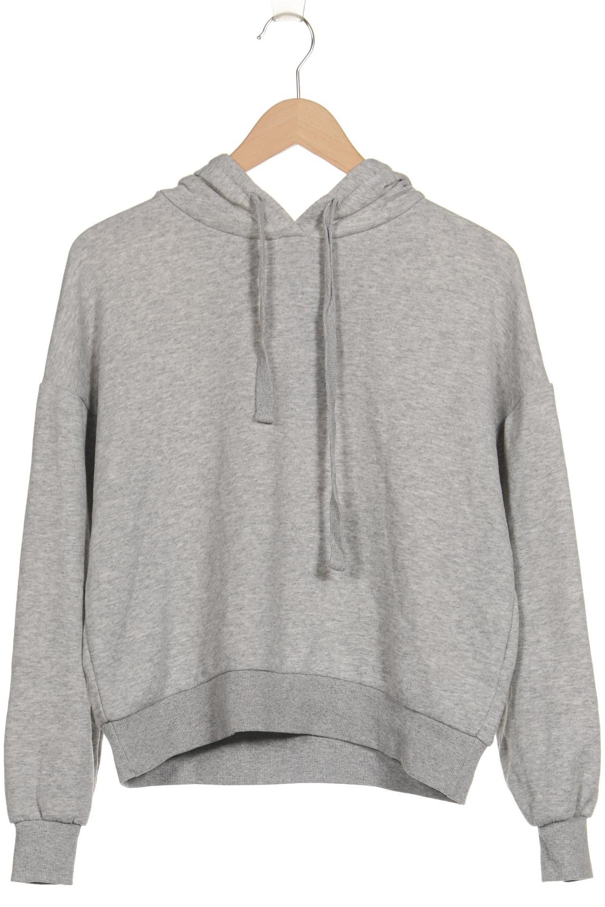 

Pull & Bear Damen Kapuzenpullover, grau, Gr. 36