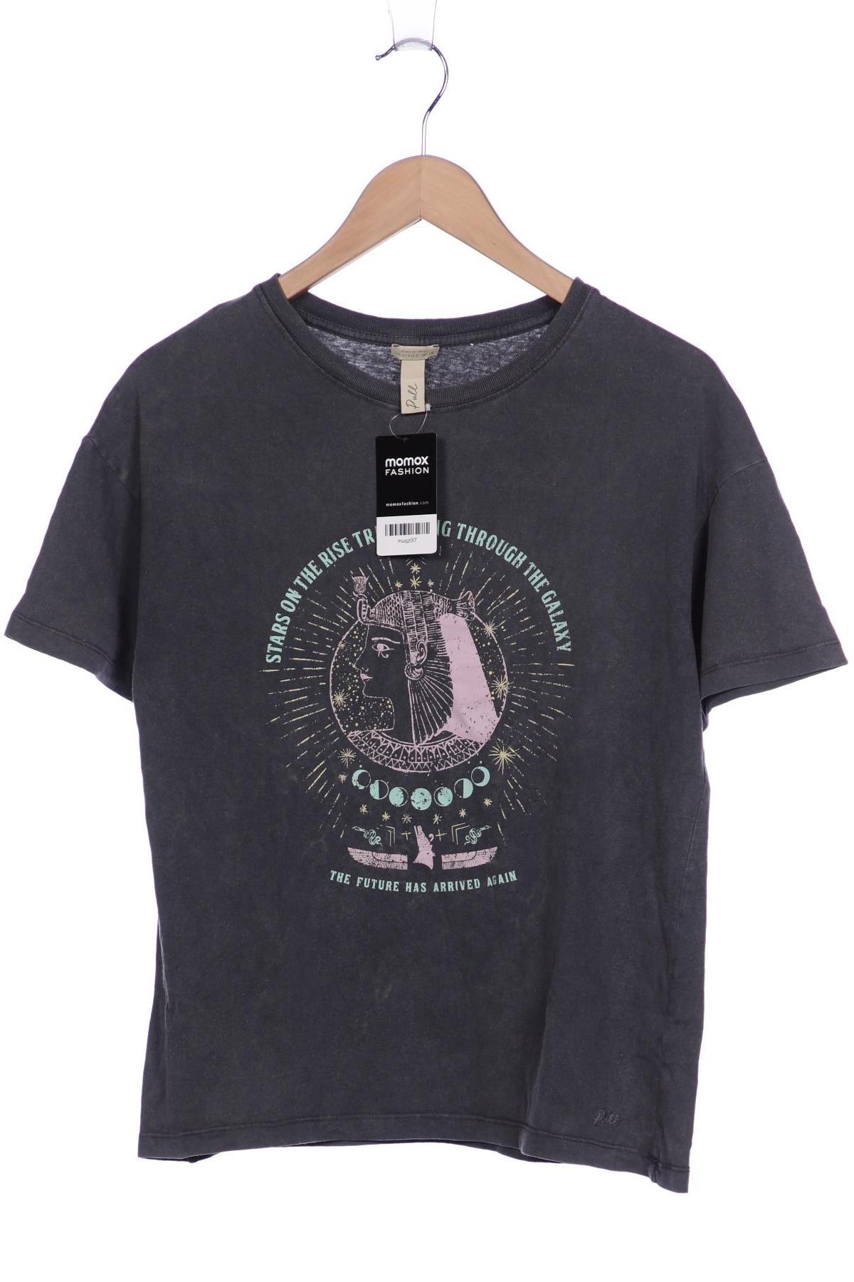 

Pull & Bear Damen T-Shirt, grau, Gr. 36