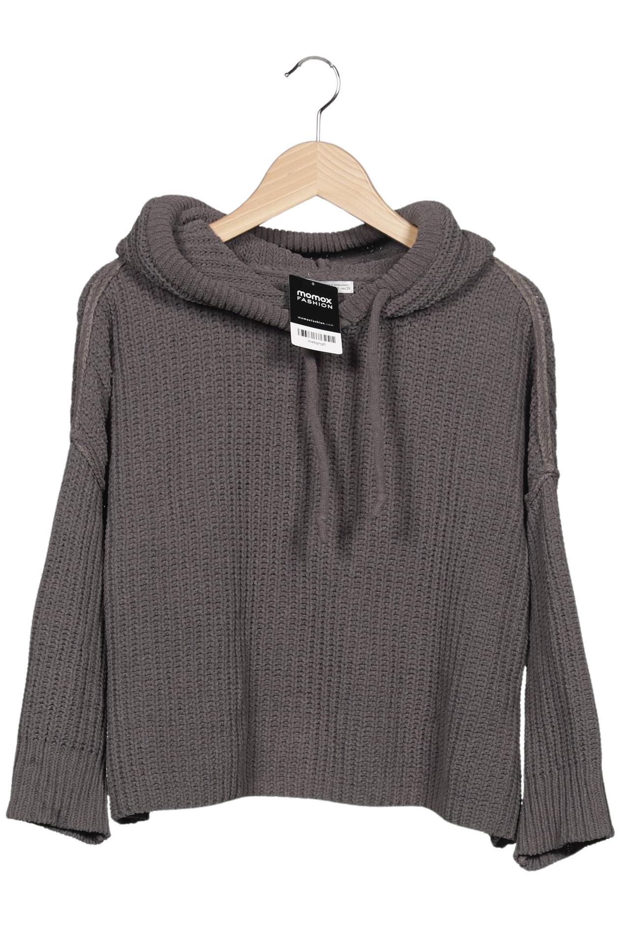 

Pull & Bear Damen Kapuzenpullover, grau, Gr. 36