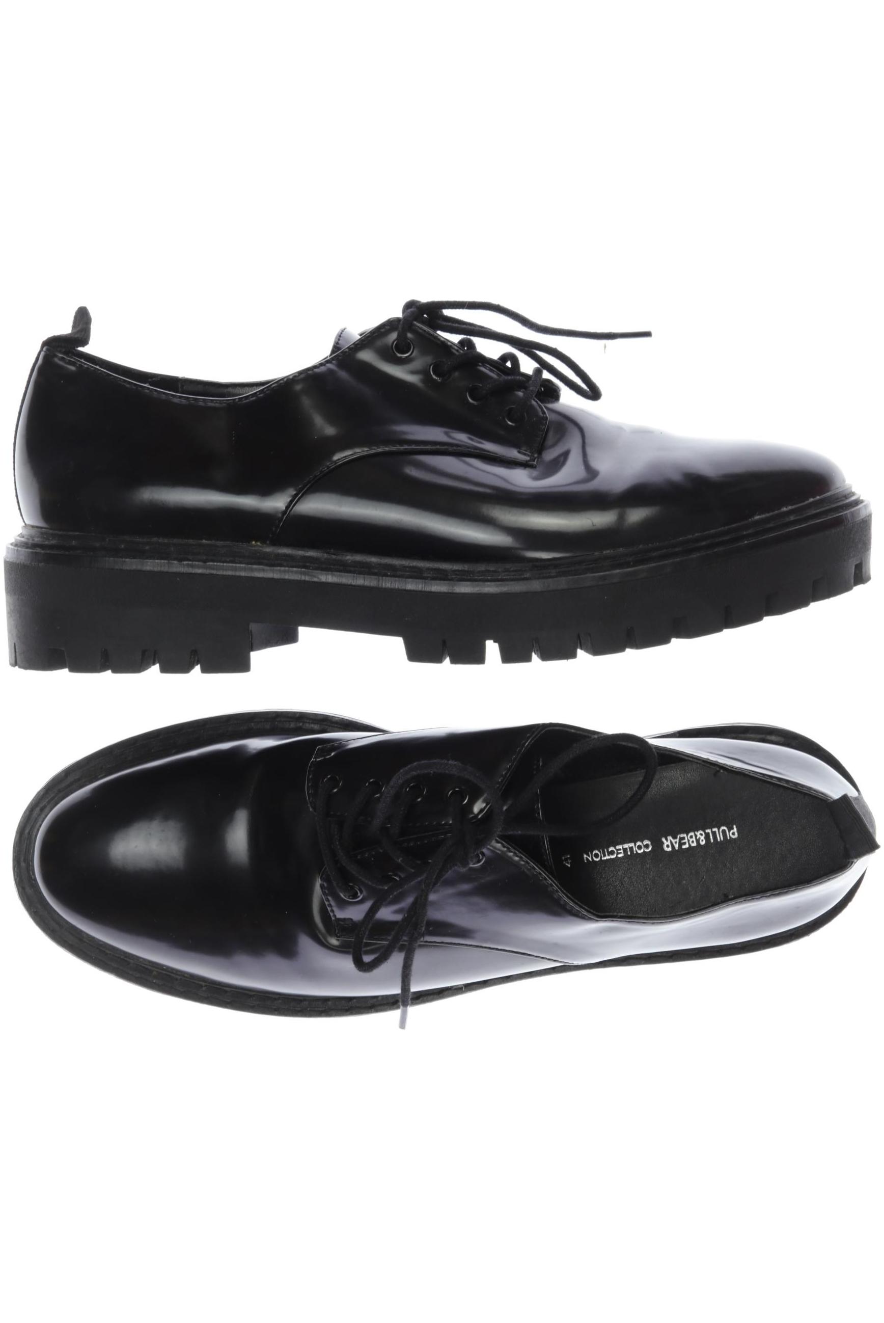 

Pull & Bear Damen Halbschuh, schwarz, Gr. 41
