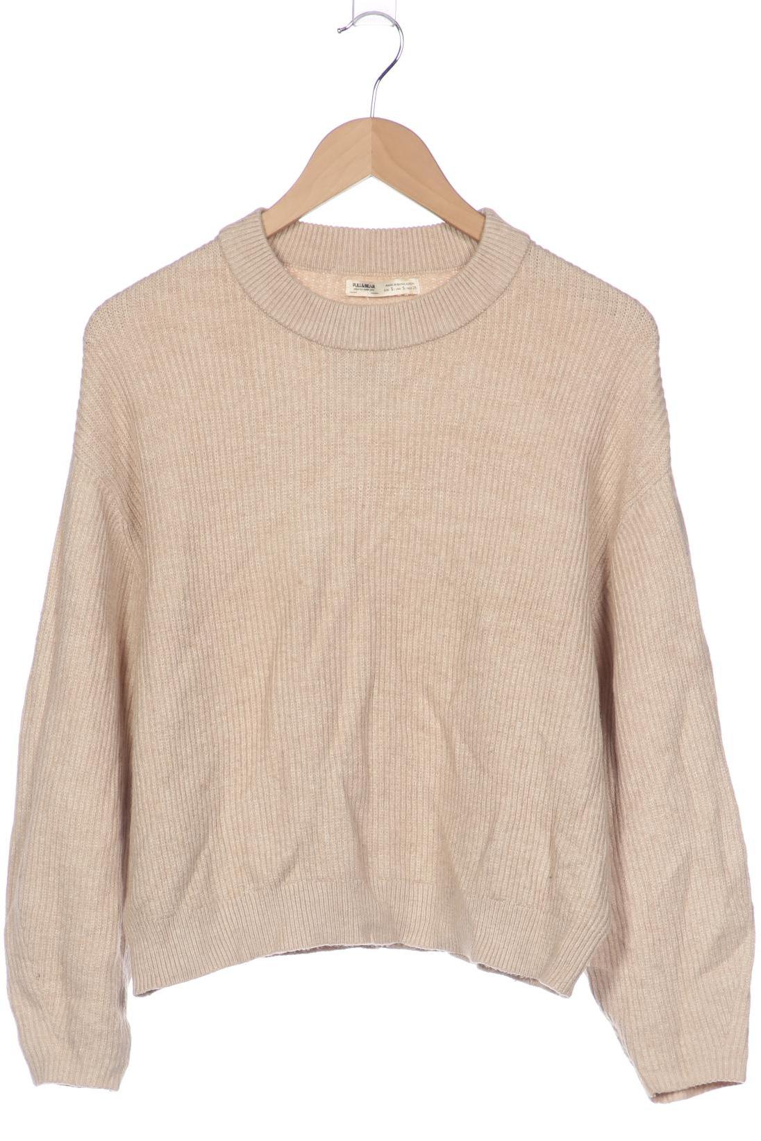 

Pull & Bear Damen Pullover, beige, Gr. 36