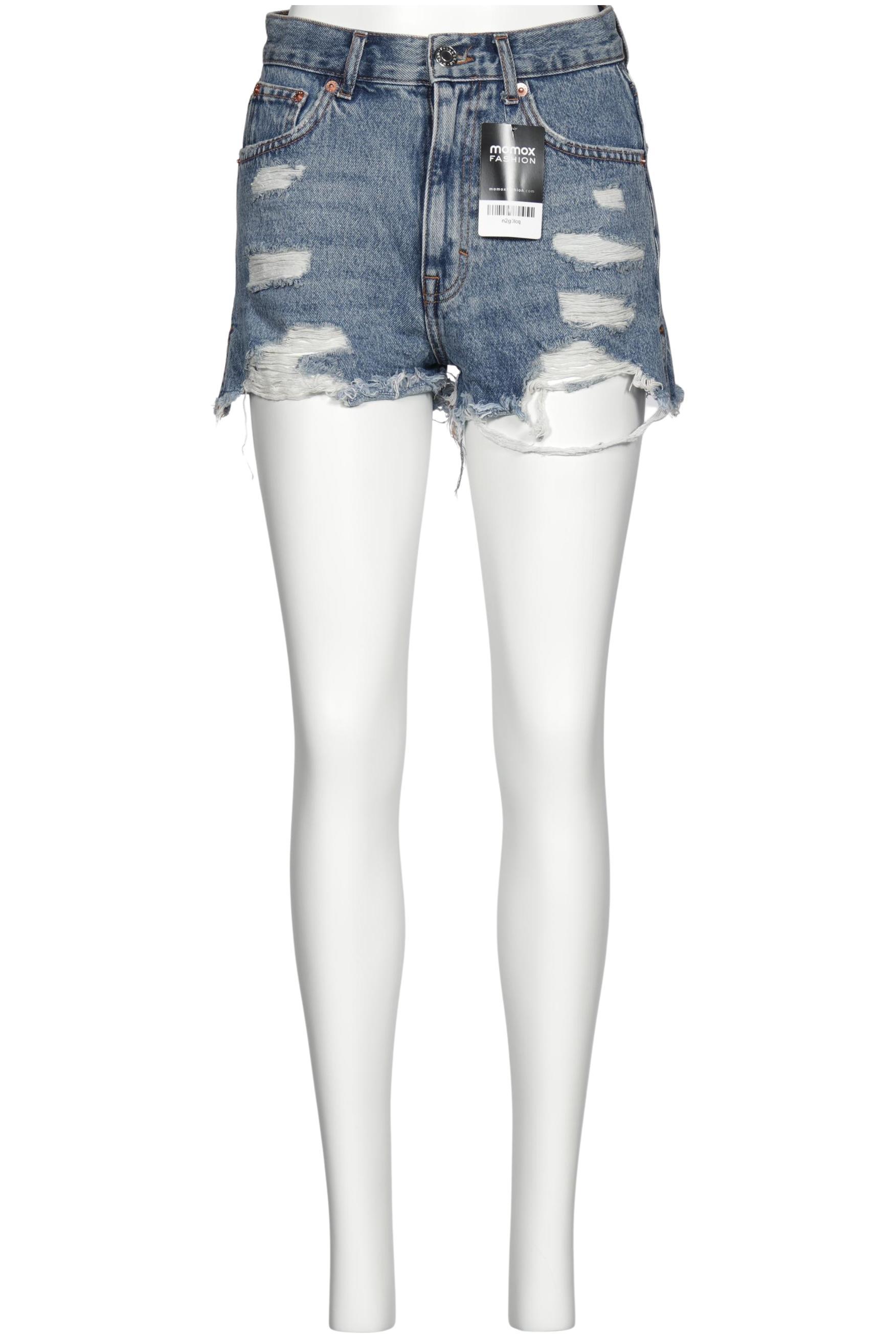 

Pull & Bear Damen Shorts, blau, Gr. 36