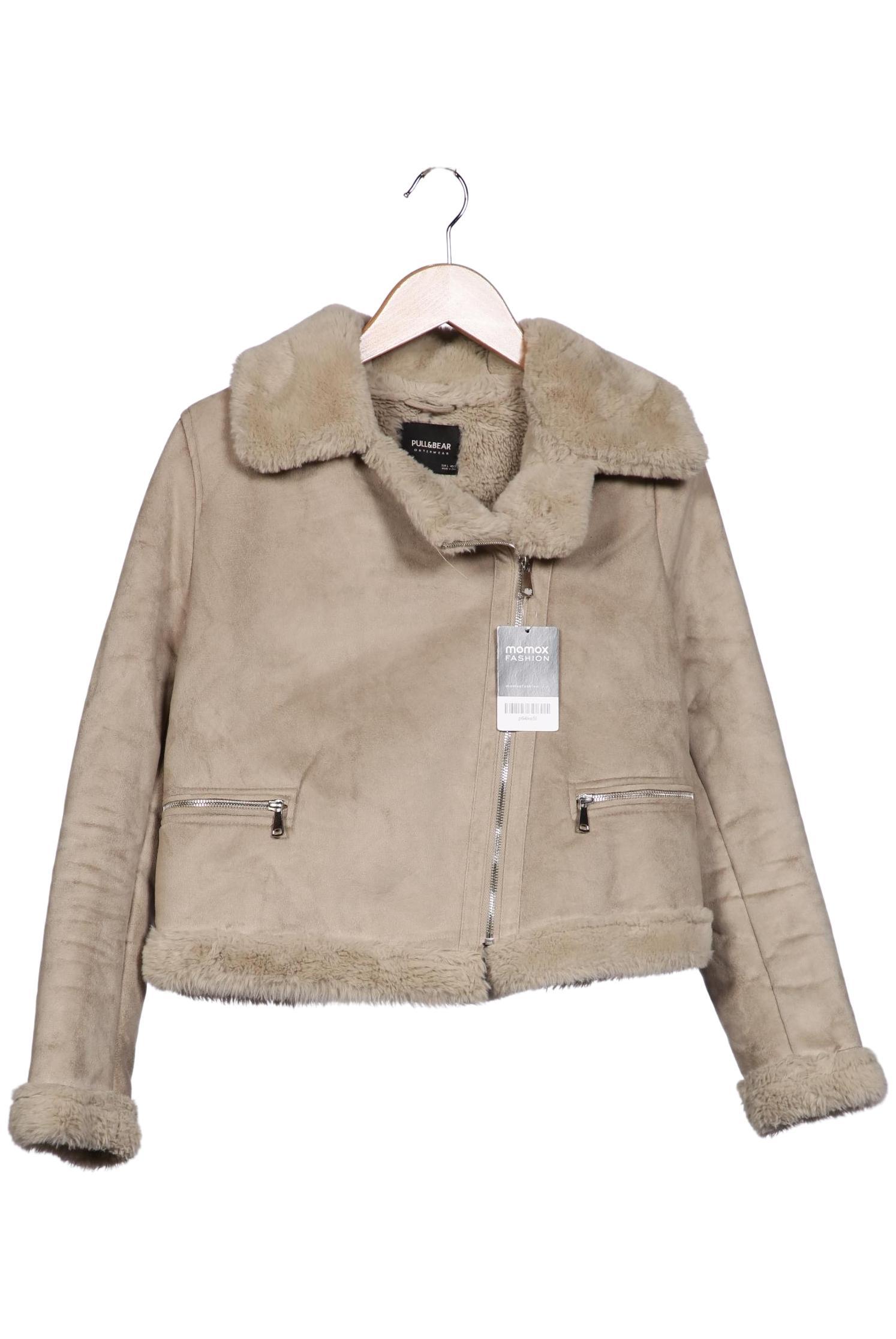 

Pull & Bear Damen Jacke, beige, Gr. 42