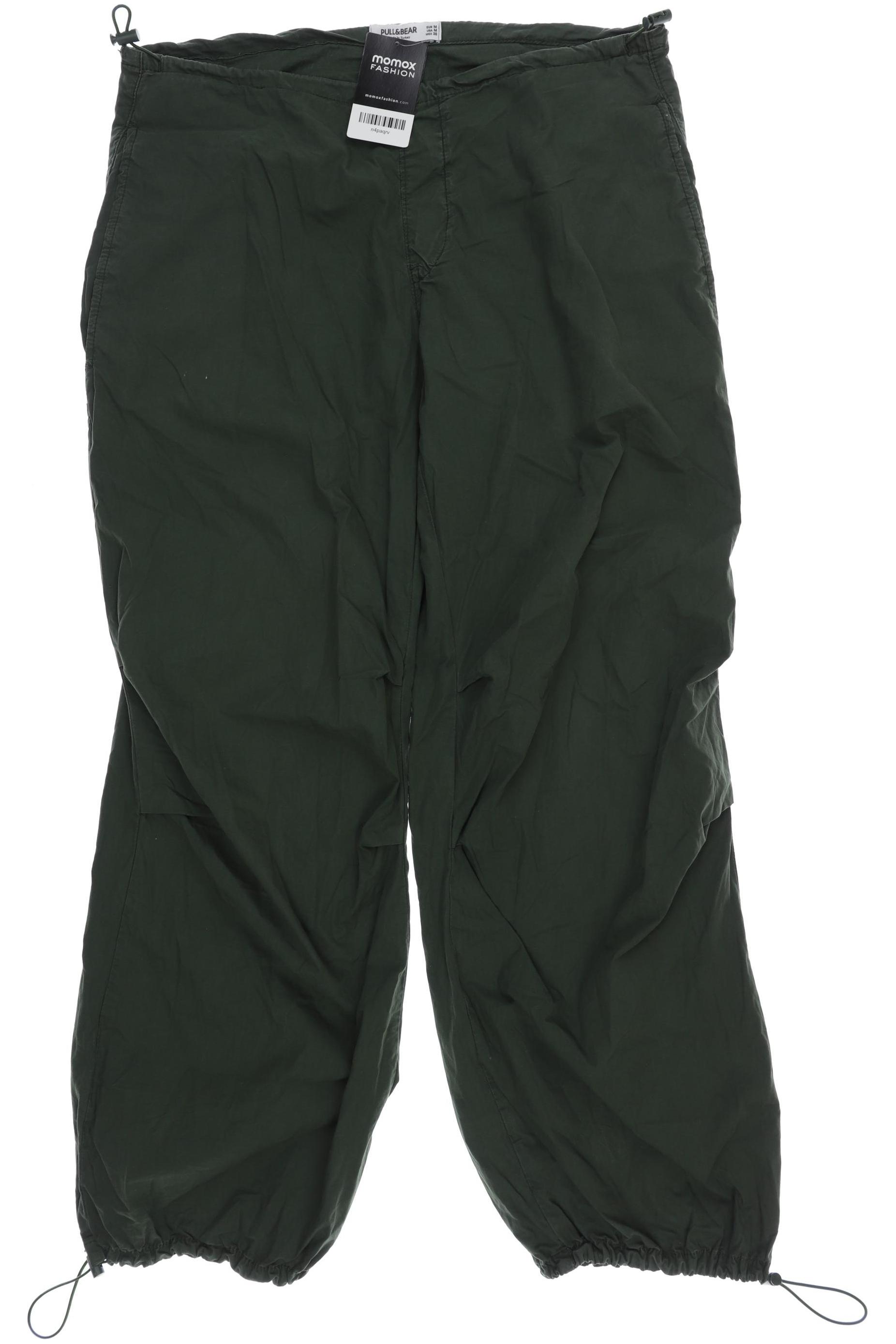 

Pull & Bear Damen Stoffhose, grün, Gr. 0