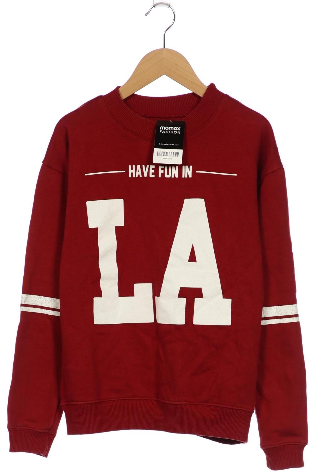 

Pull & Bear Damen Sweatshirt, bordeaux, Gr. 36