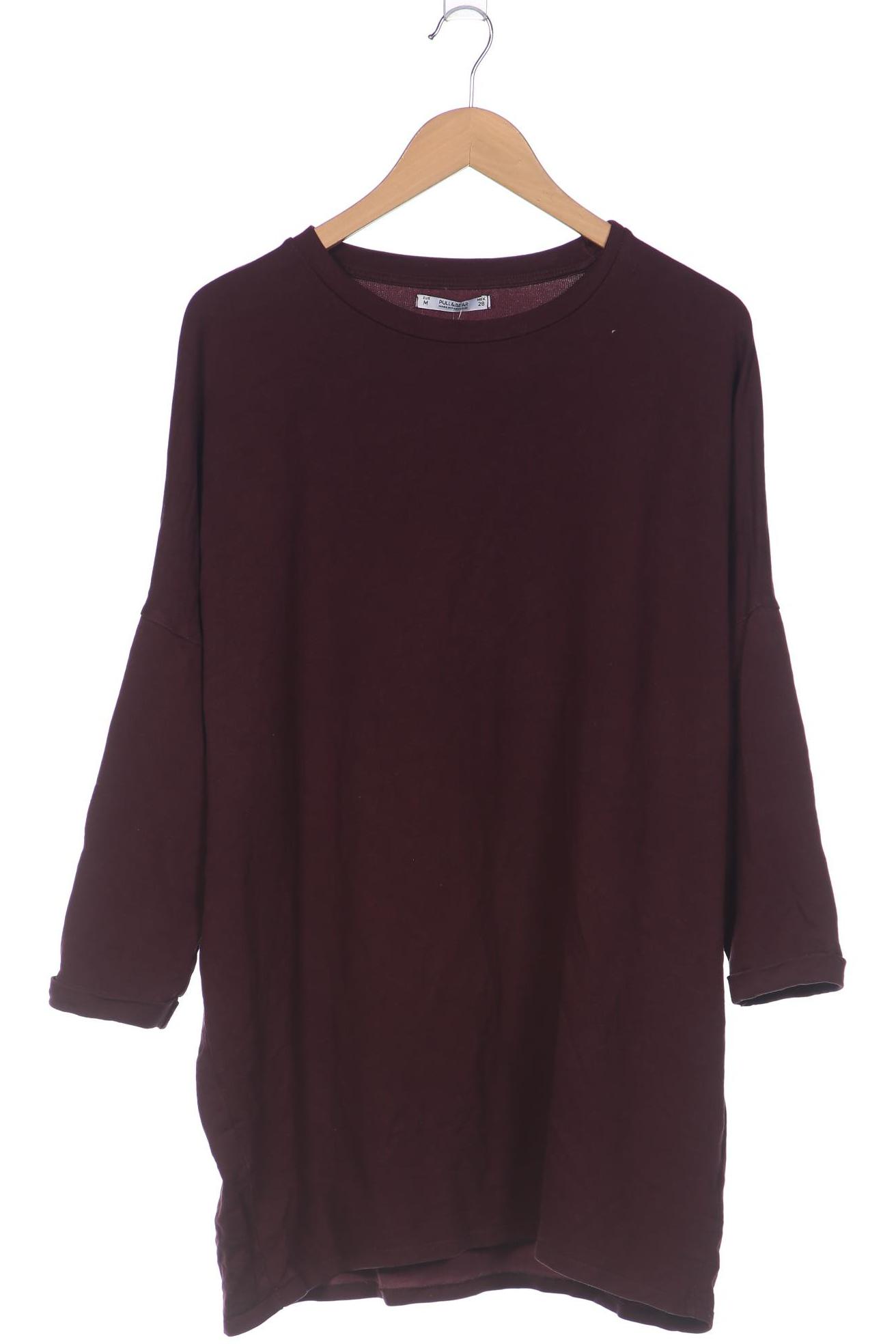 

Pull & Bear Damen Sweatshirt, bordeaux, Gr. 38