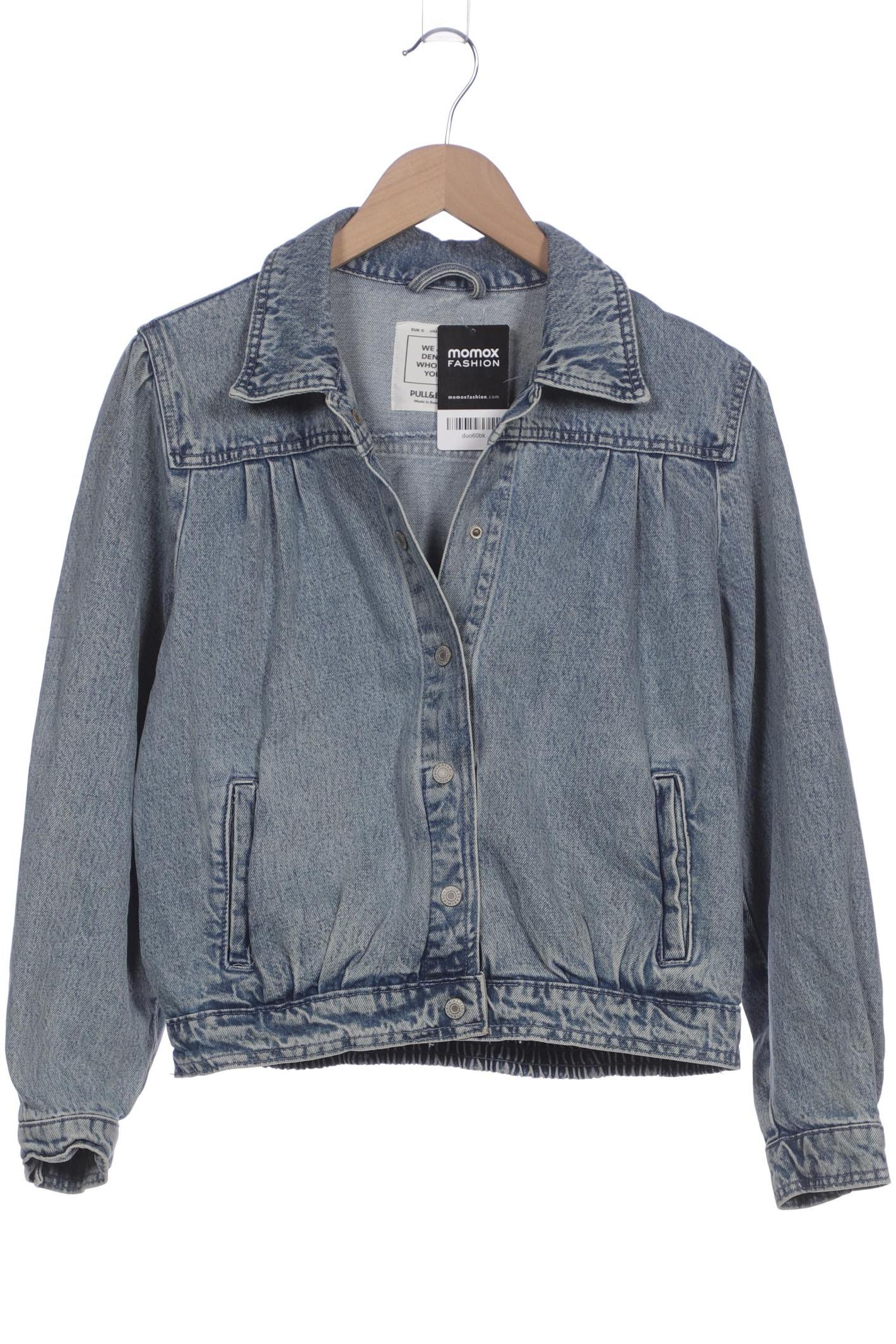 

Pull & Bear Damen Jacke, blau, Gr. 36