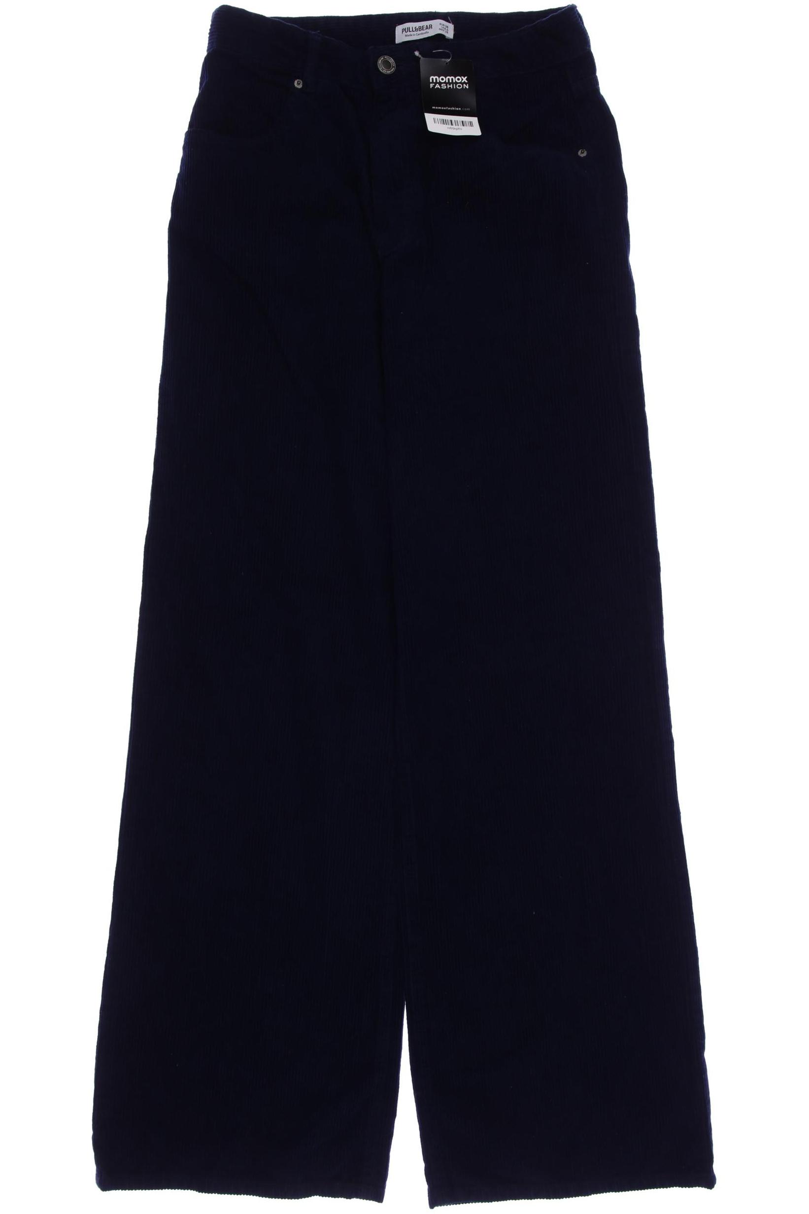 

Pull & Bear Damen Stoffhose, marineblau, Gr. 38