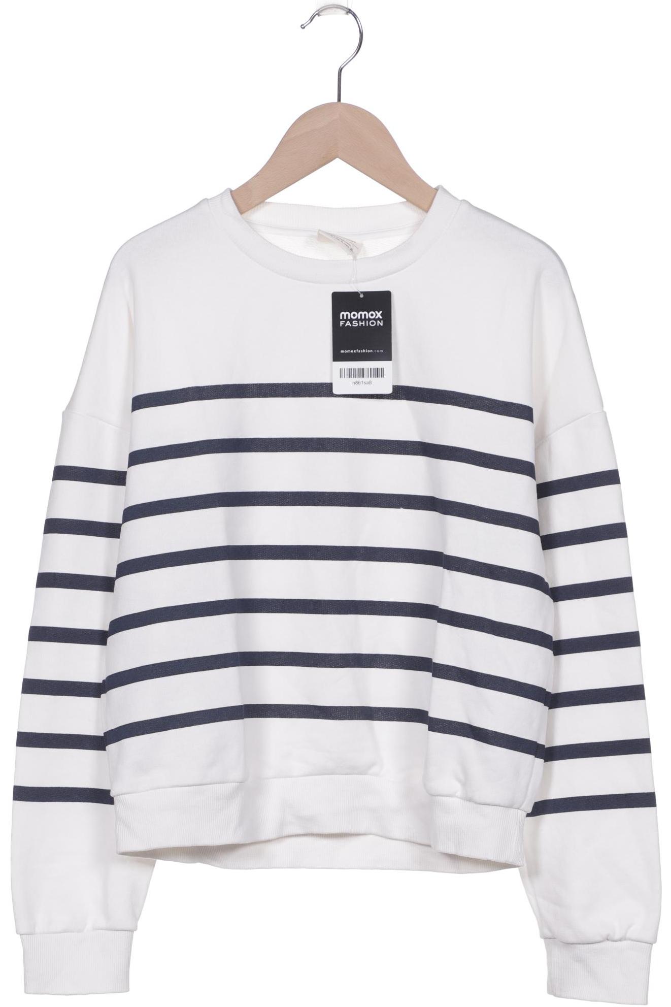 

Pull & Bear Damen Sweatshirt, weiß