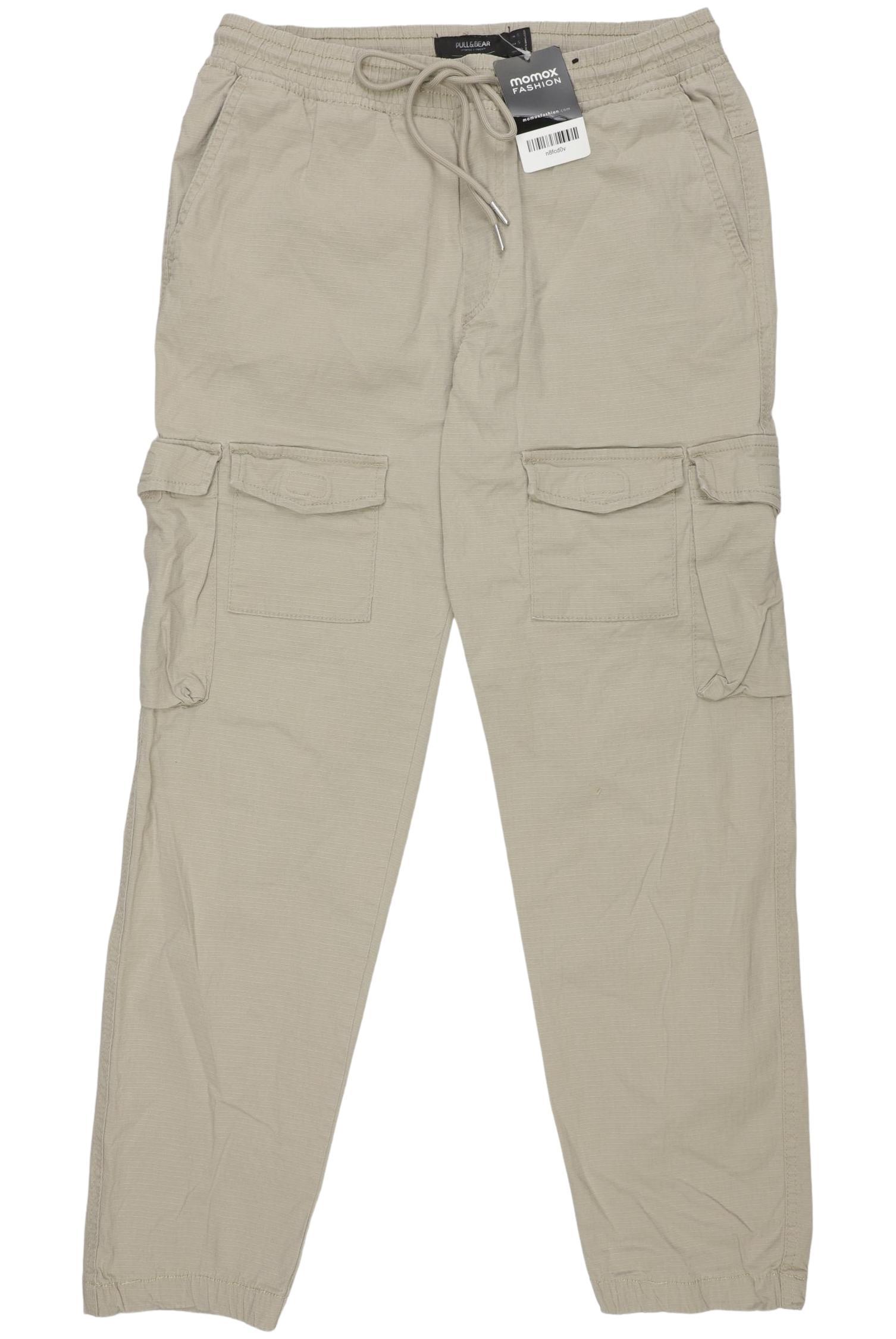 

Pull & Bear Damen Stoffhose, beige, Gr. 0