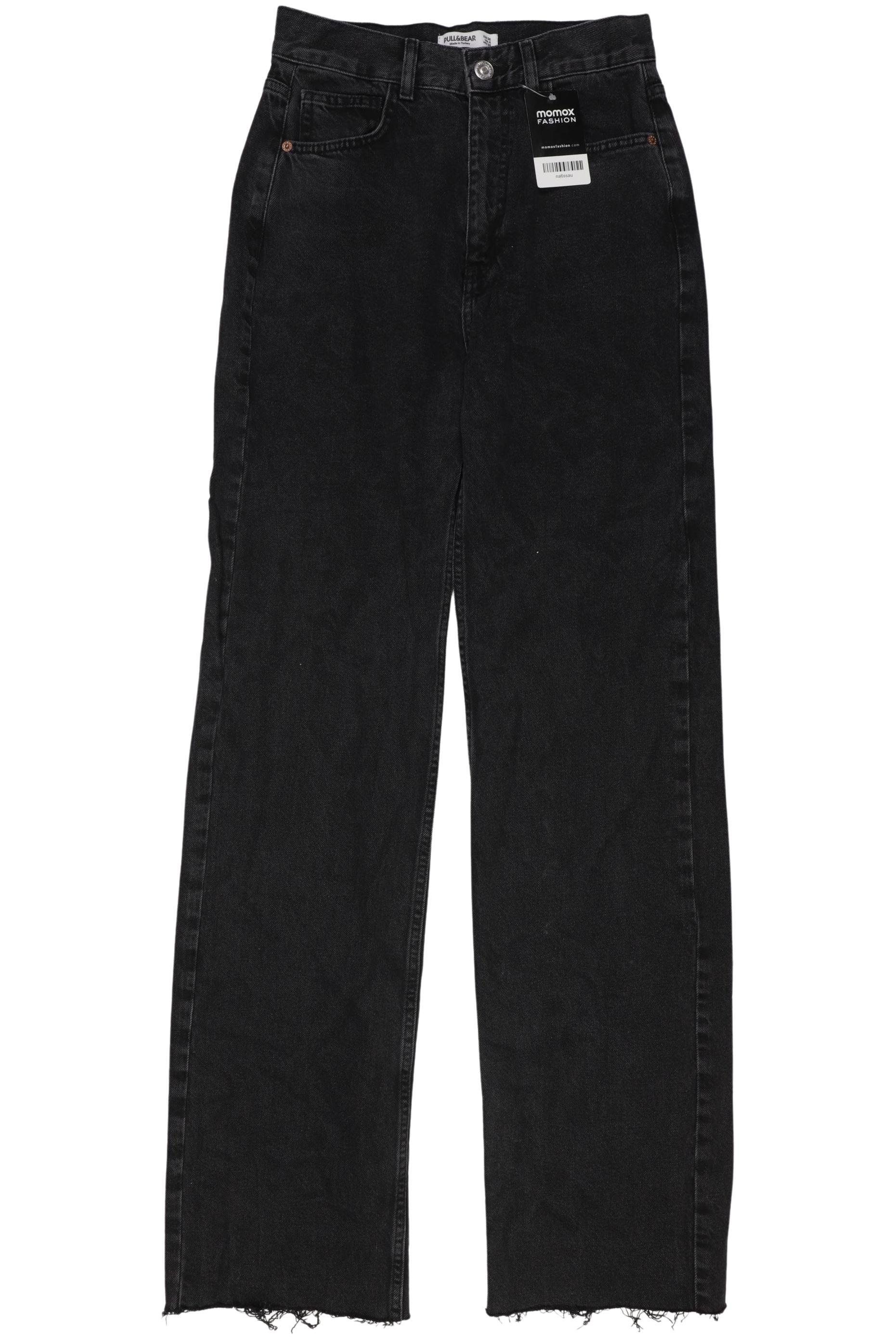 

Pull & Bear Damen Jeans, schwarz, Gr. 36