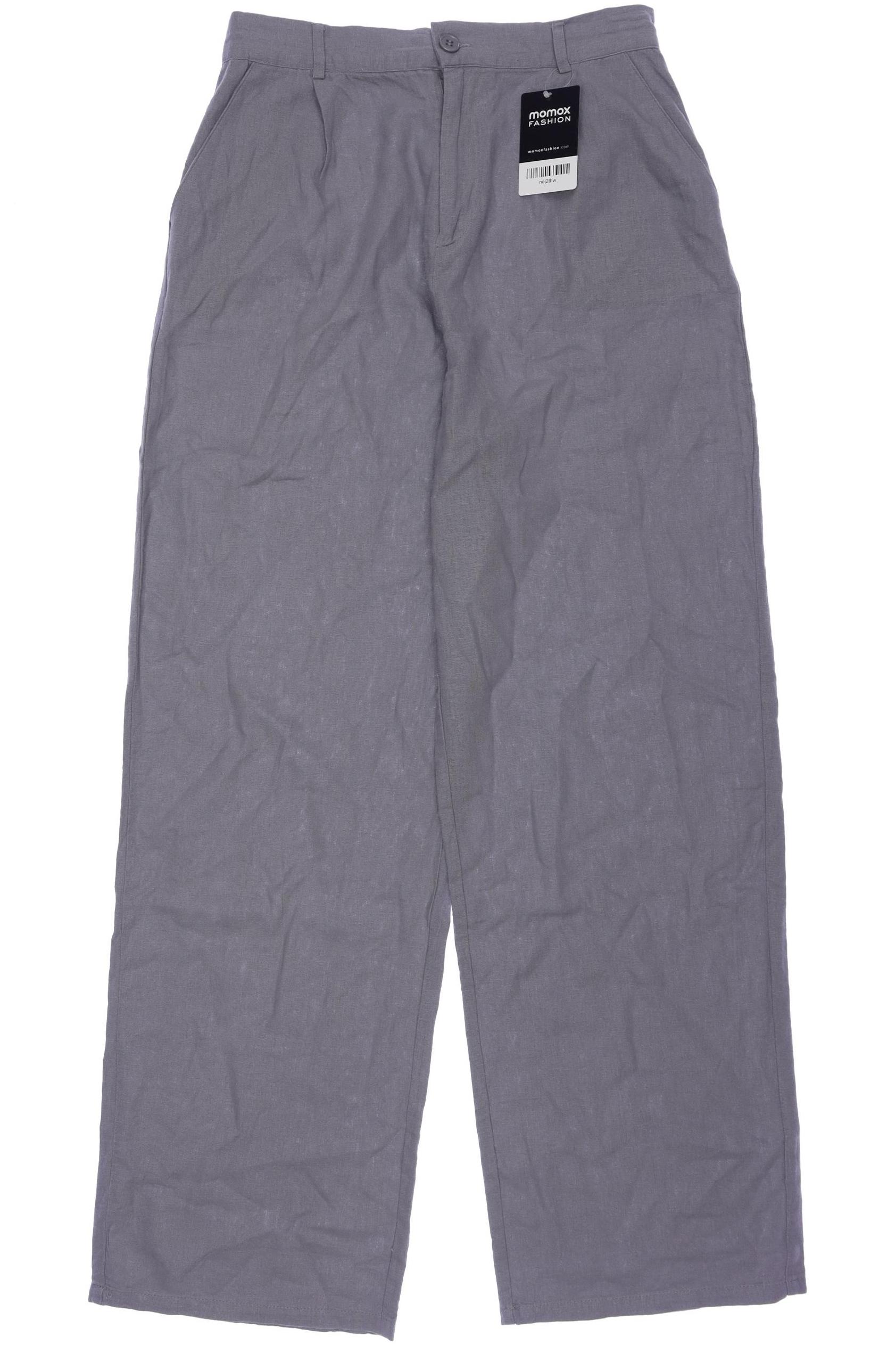 

Pull & Bear Damen Stoffhose, grau, Gr. 0