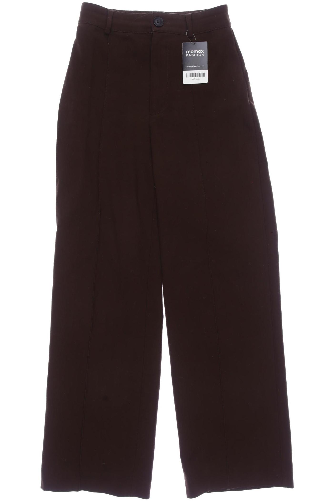 

Pull & Bear Damen Stoffhose, braun, Gr. 0