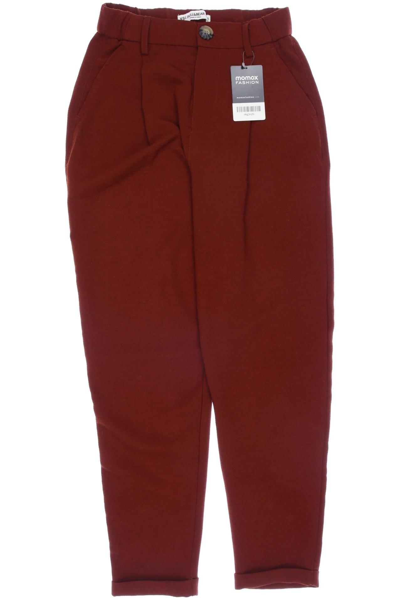 

Pull & Bear Damen Stoffhose, rot, Gr. 0