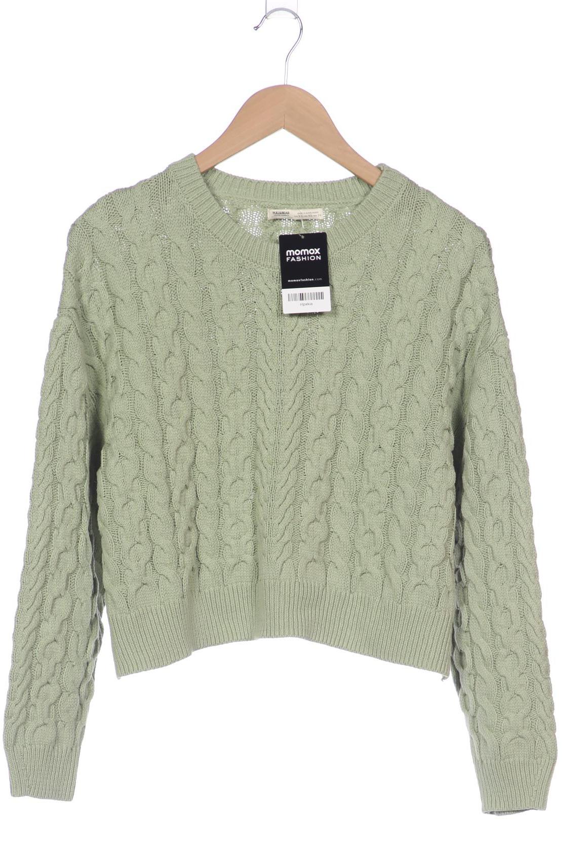 

Pull & Bear Damen Pullover, hellgrün, Gr. 34