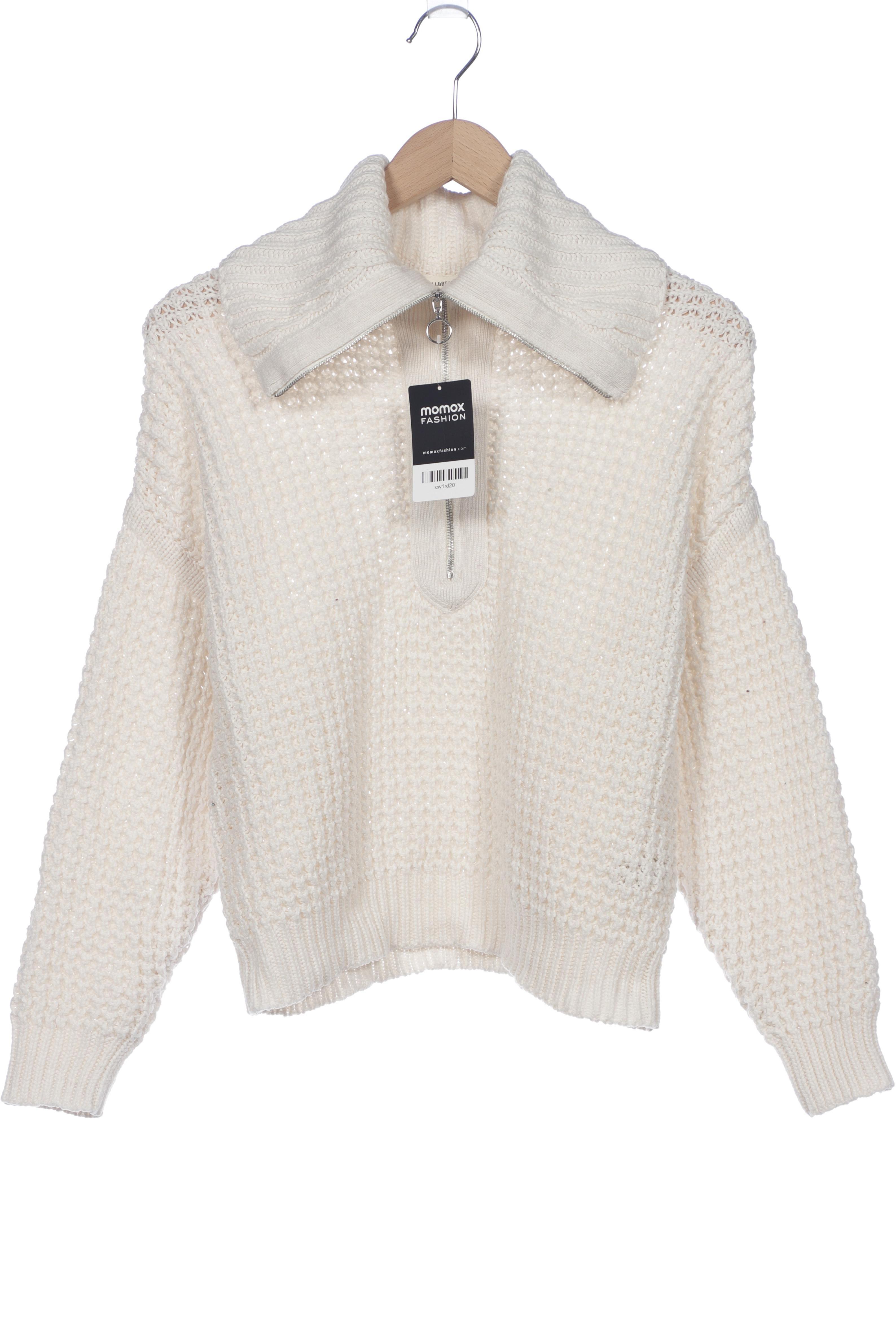 

Pull & Bear Damen Pullover, cremeweiß, Gr. 34