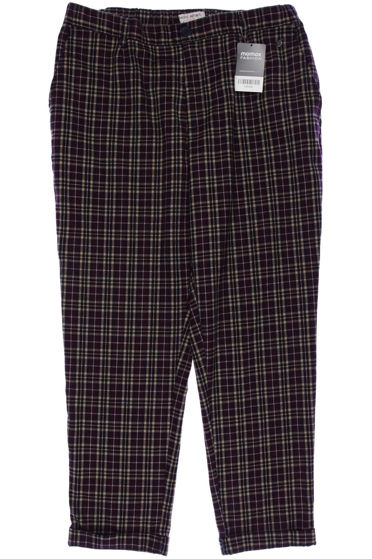 

Pull & Bear Damen Stoffhose, bordeaux, Gr. 0