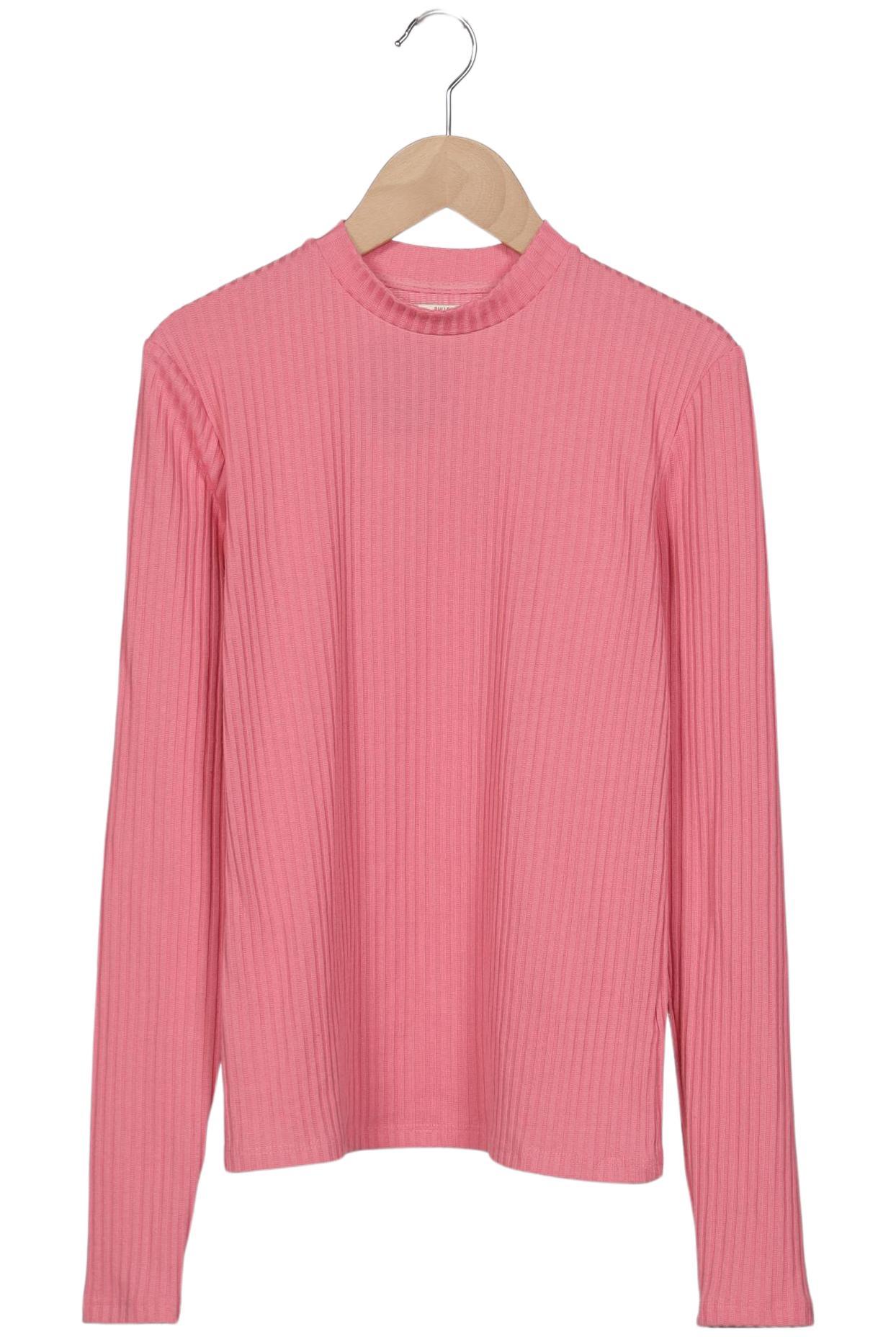 

Pull & Bear Damen Langarmshirt, pink, Gr. 36