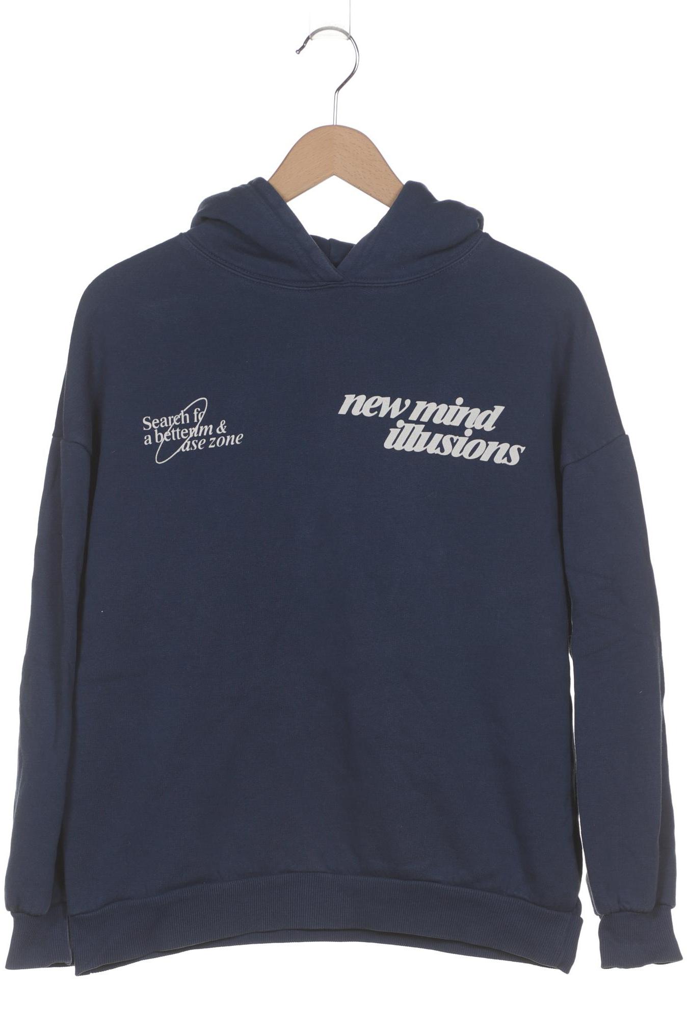 

Pull & Bear Damen Kapuzenpullover, blau, Gr. 36