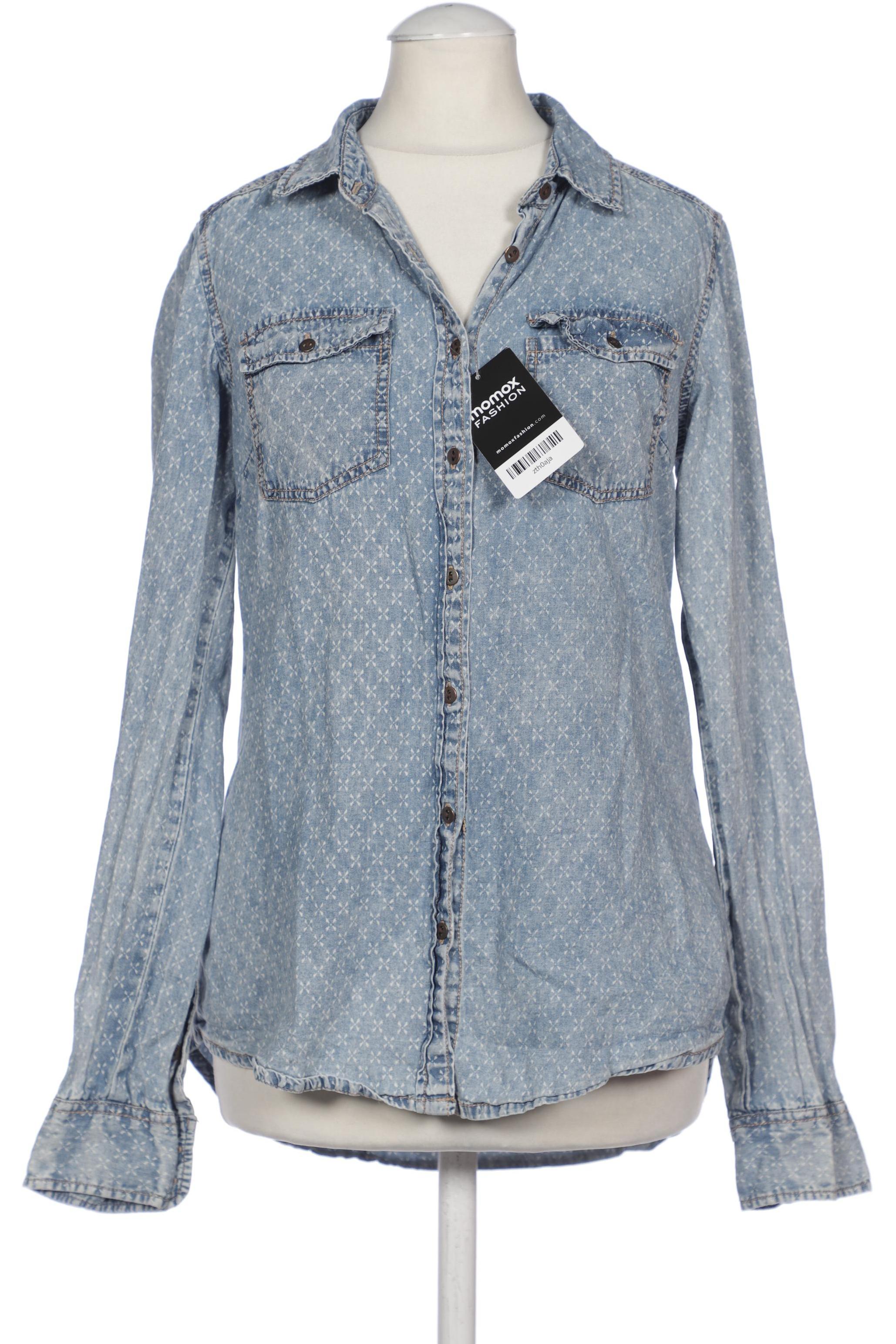 

Pull & Bear Damen Bluse, blau, Gr. 36
