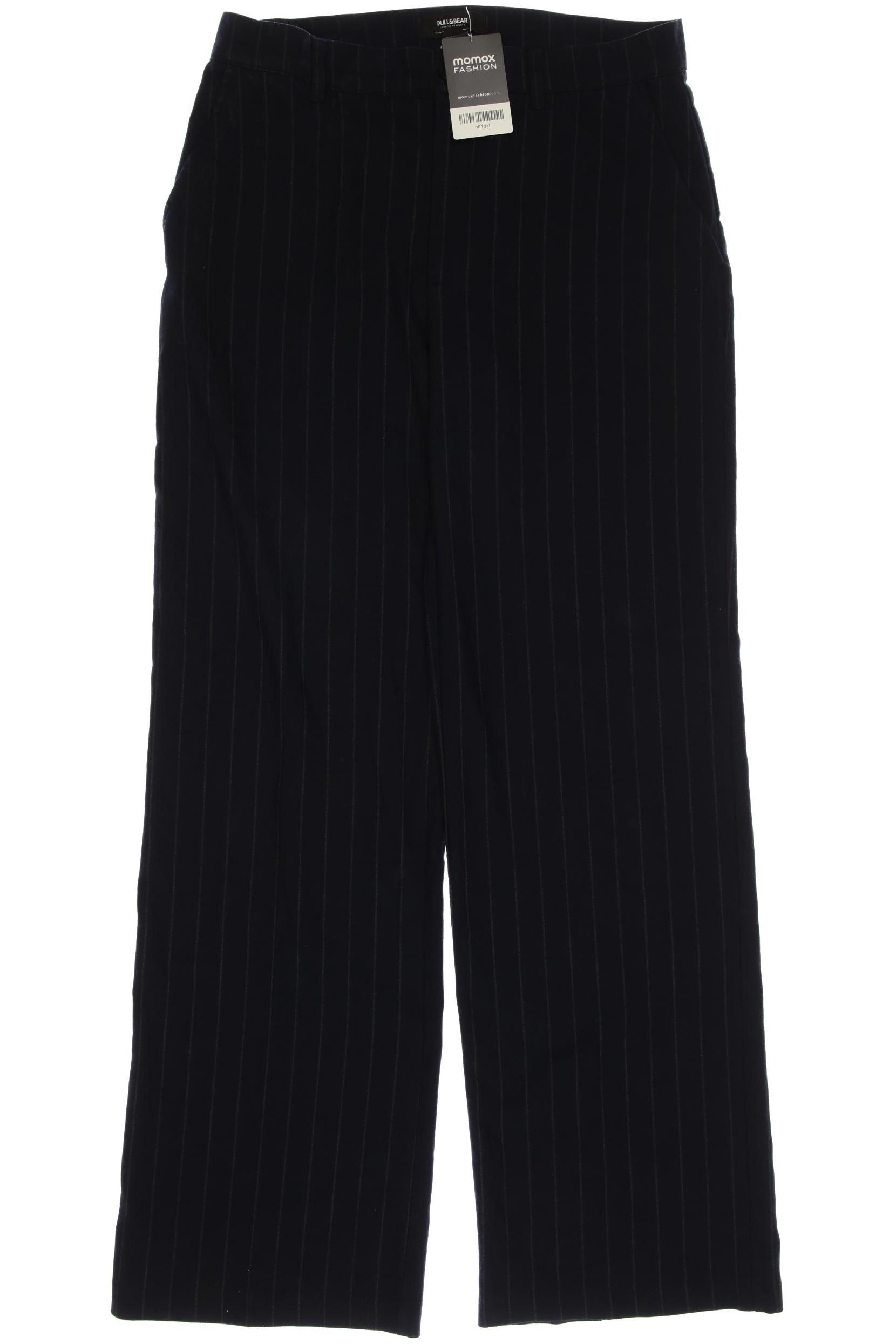

Pull & Bear Damen Stoffhose, marineblau