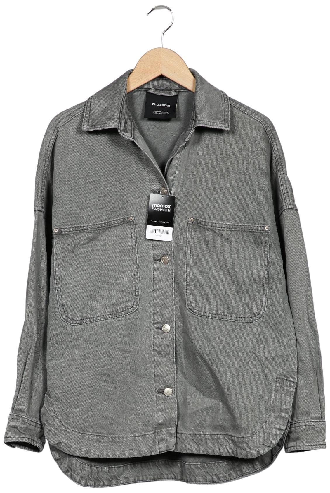 

Pull & Bear Damen Jacke, grau, Gr. 34