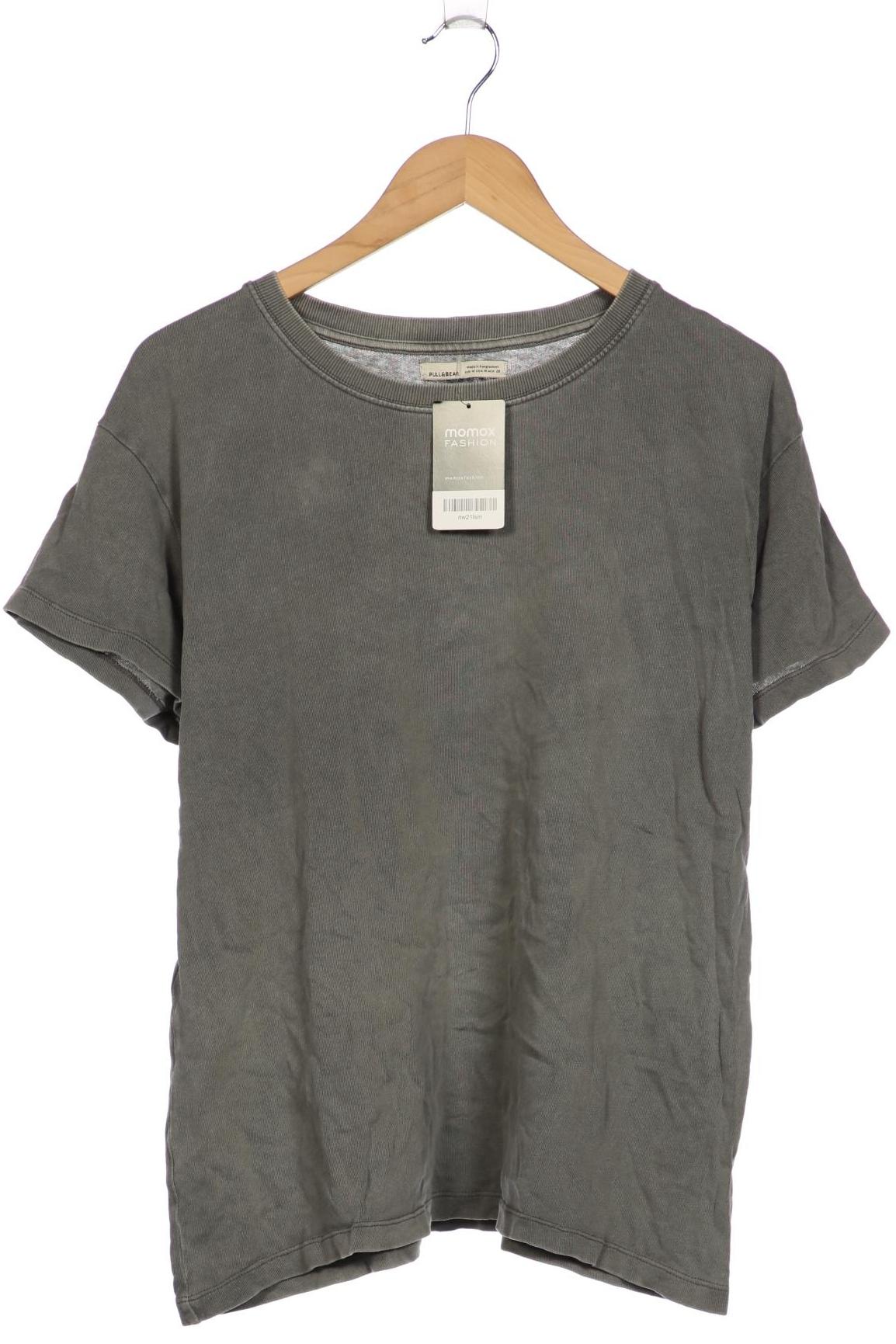 

Pull & Bear Damen T-Shirt, grau, Gr. 38