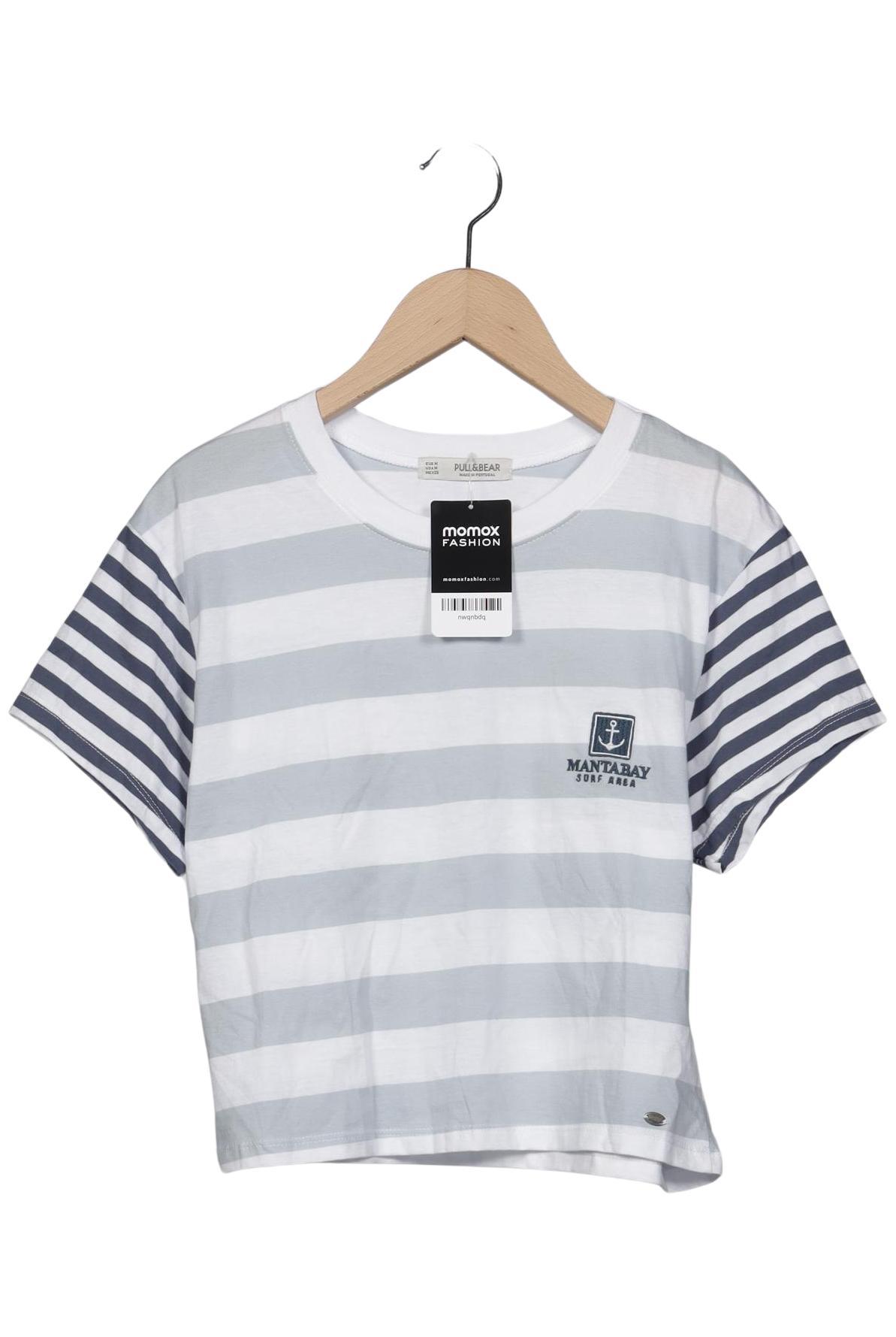 

Pull & Bear Damen T-Shirt, hellblau, Gr. 38