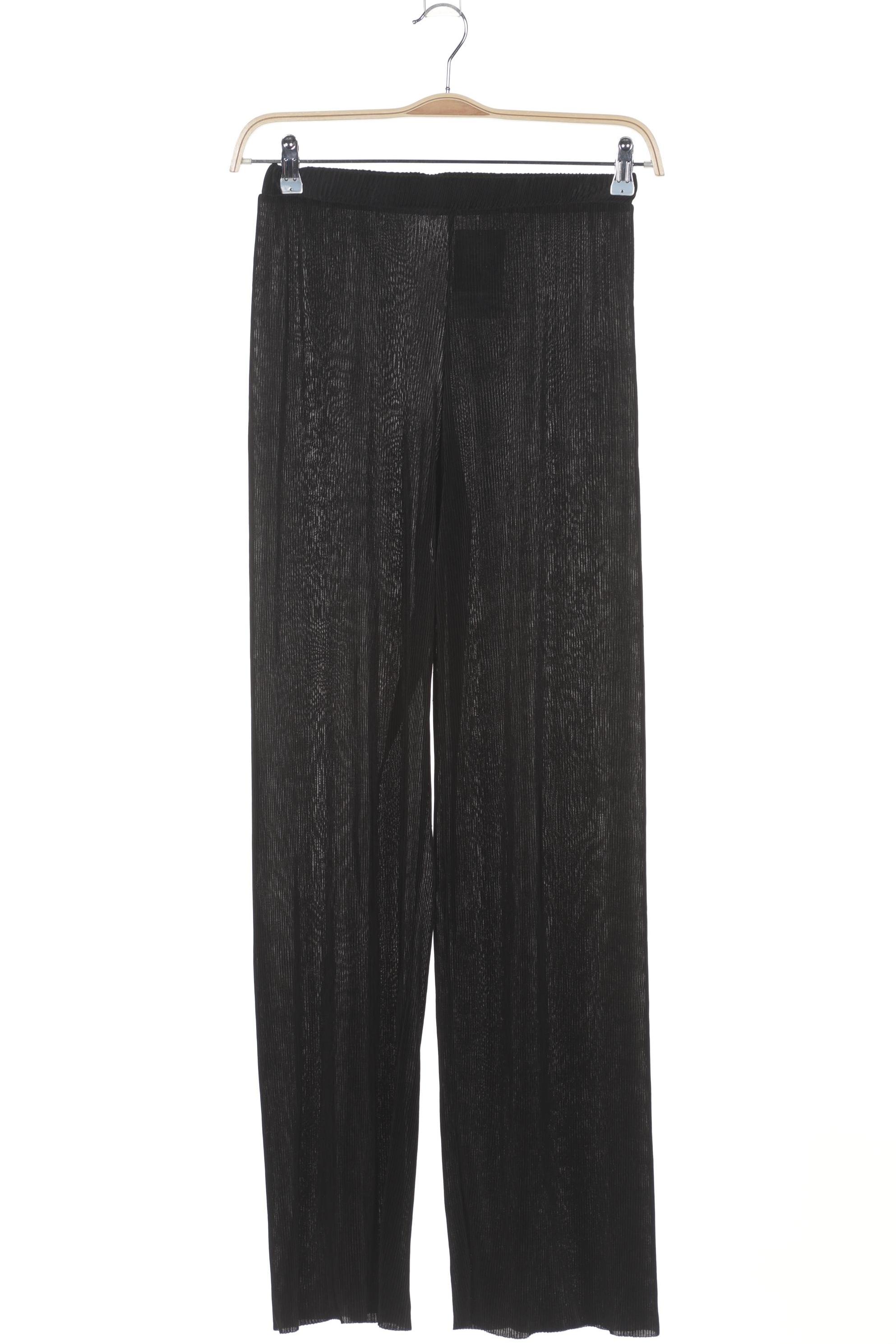 

Pull & Bear Damen Stoffhose, schwarz, Gr. 0