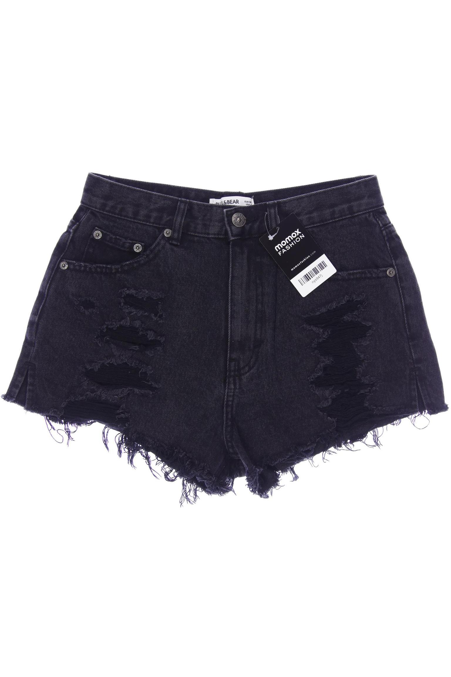 

Pull & Bear Damen Shorts, grau