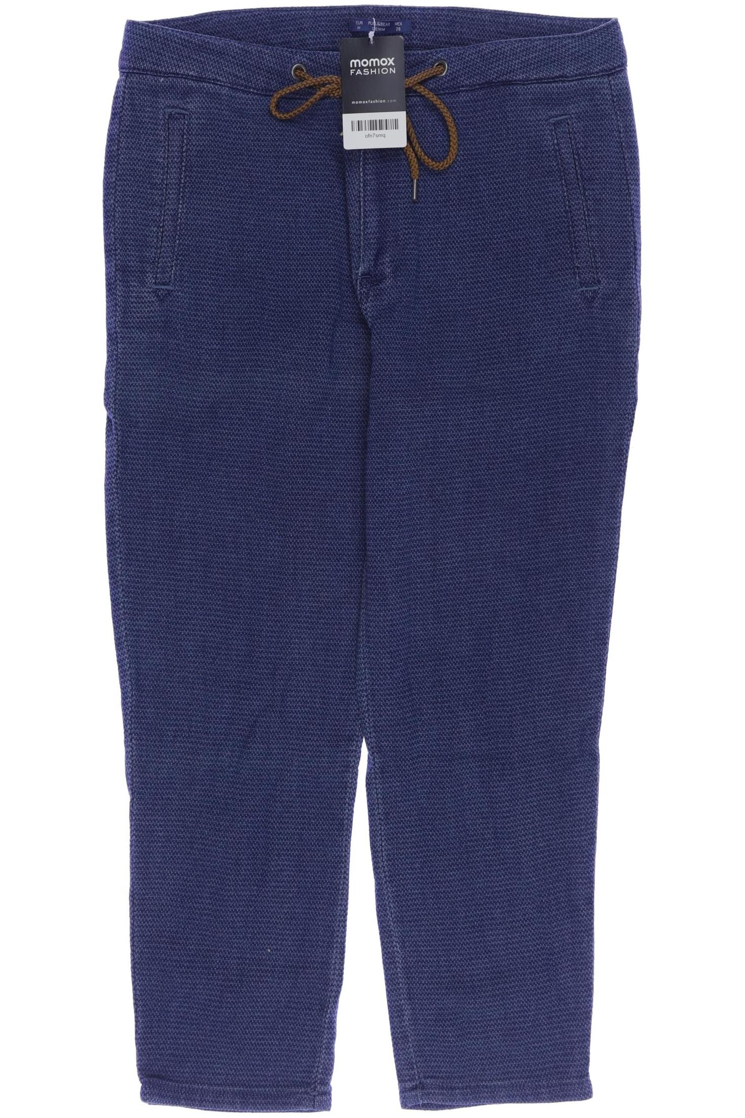 

Pull & Bear Damen Stoffhose, blau, Gr. 0