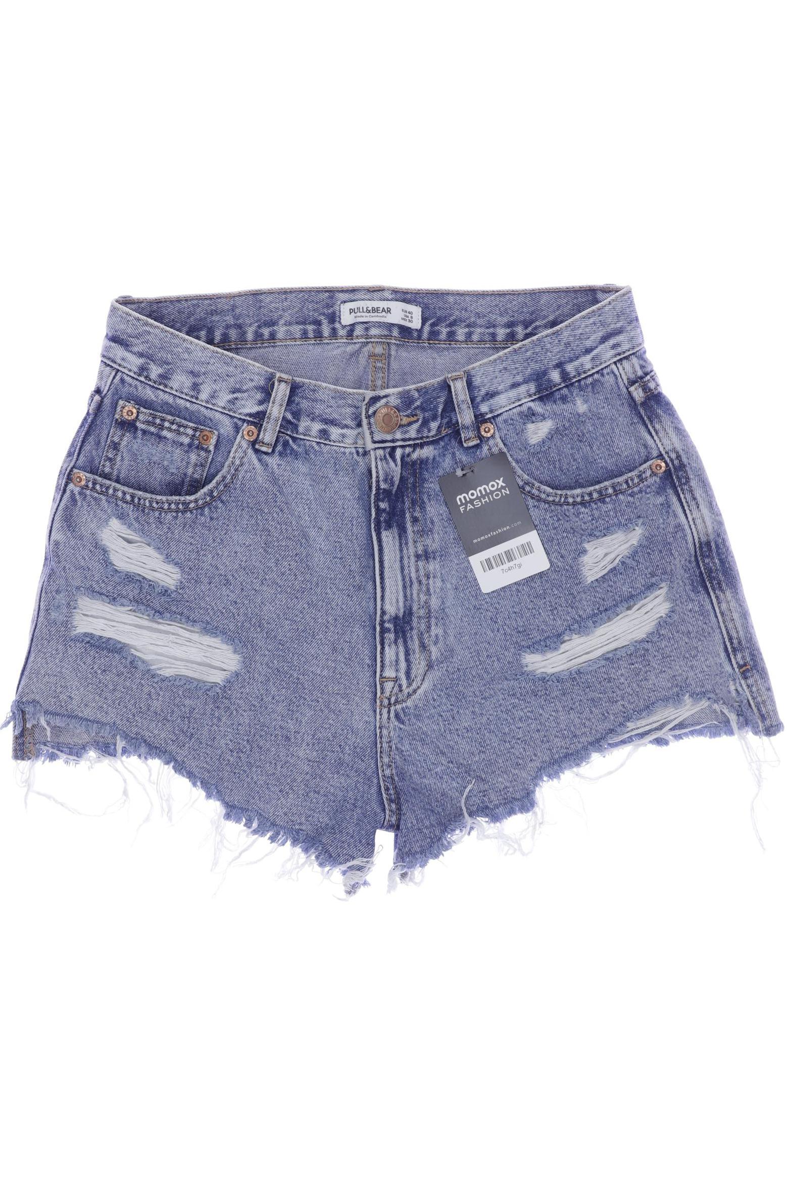 

Pull & Bear Damen Shorts, blau, Gr. 40