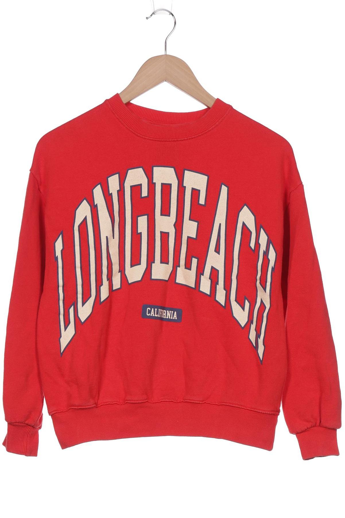 

Pull & Bear Damen Sweatshirt, rot