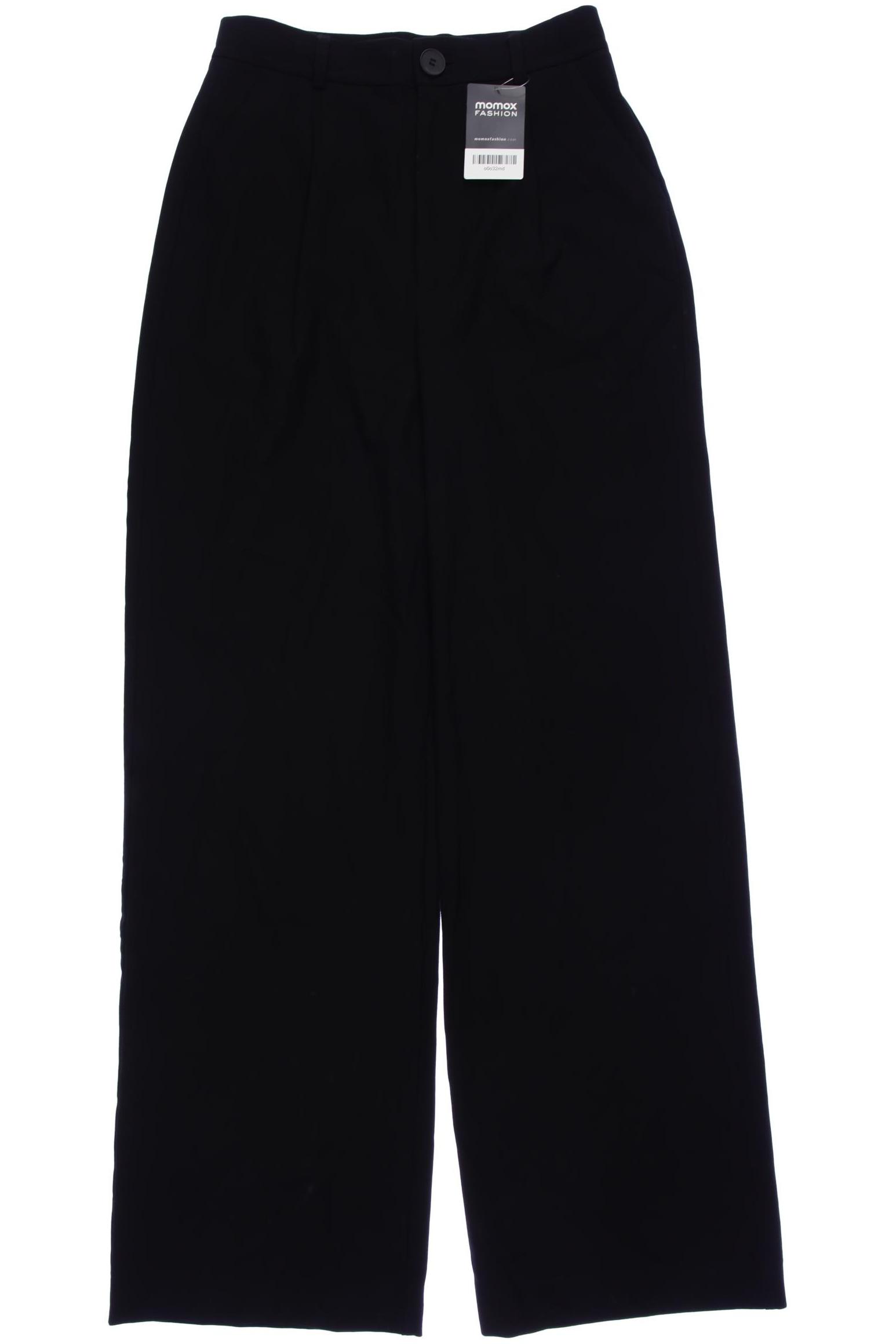

Pull & Bear Damen Stoffhose, schwarz, Gr. 0