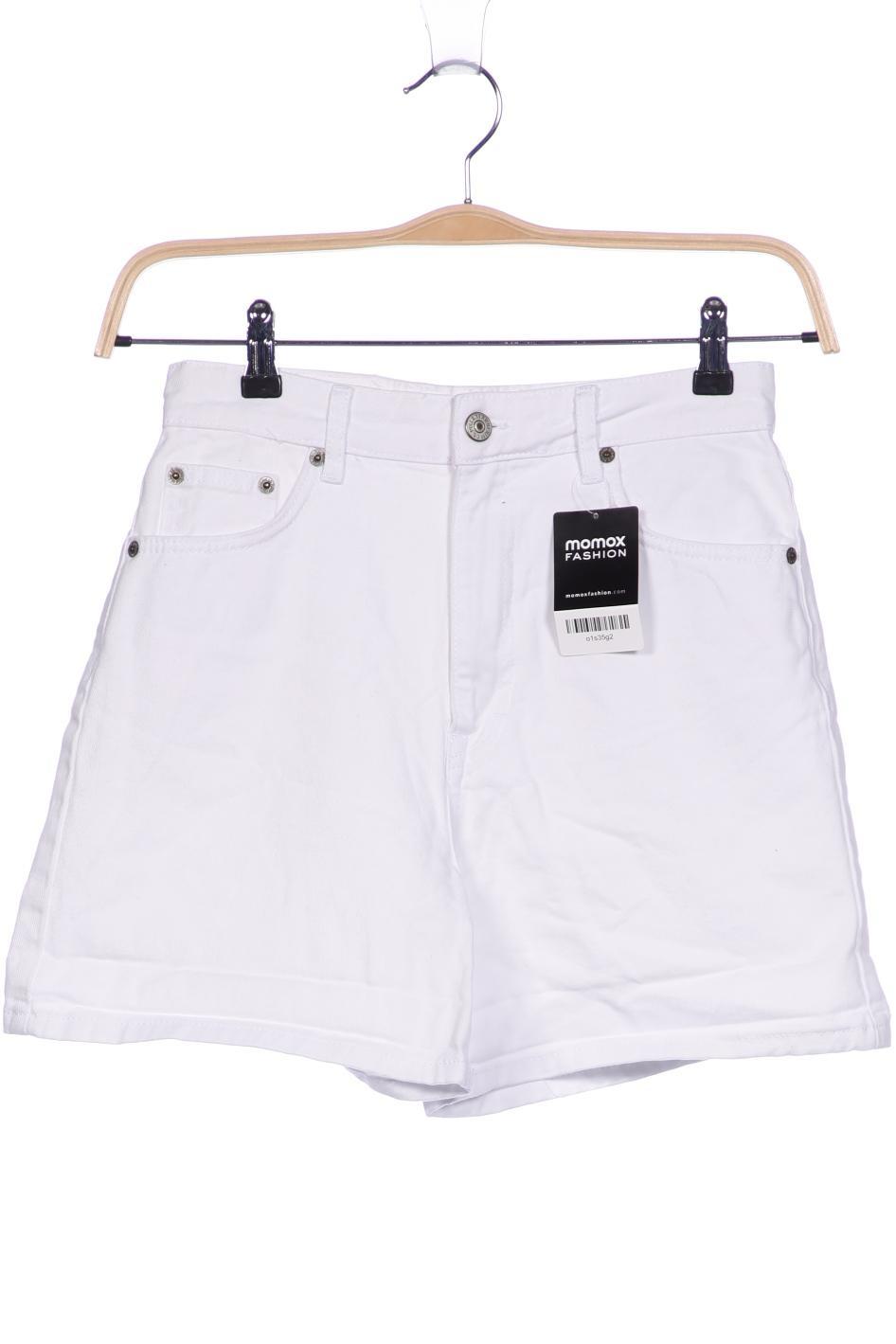 

Pull & Bear Damen Shorts, weiß, Gr. 36