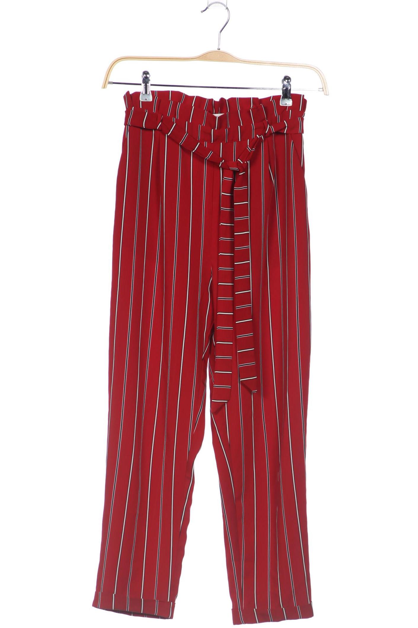 

Pull & Bear Damen Stoffhose, rot, Gr. 0
